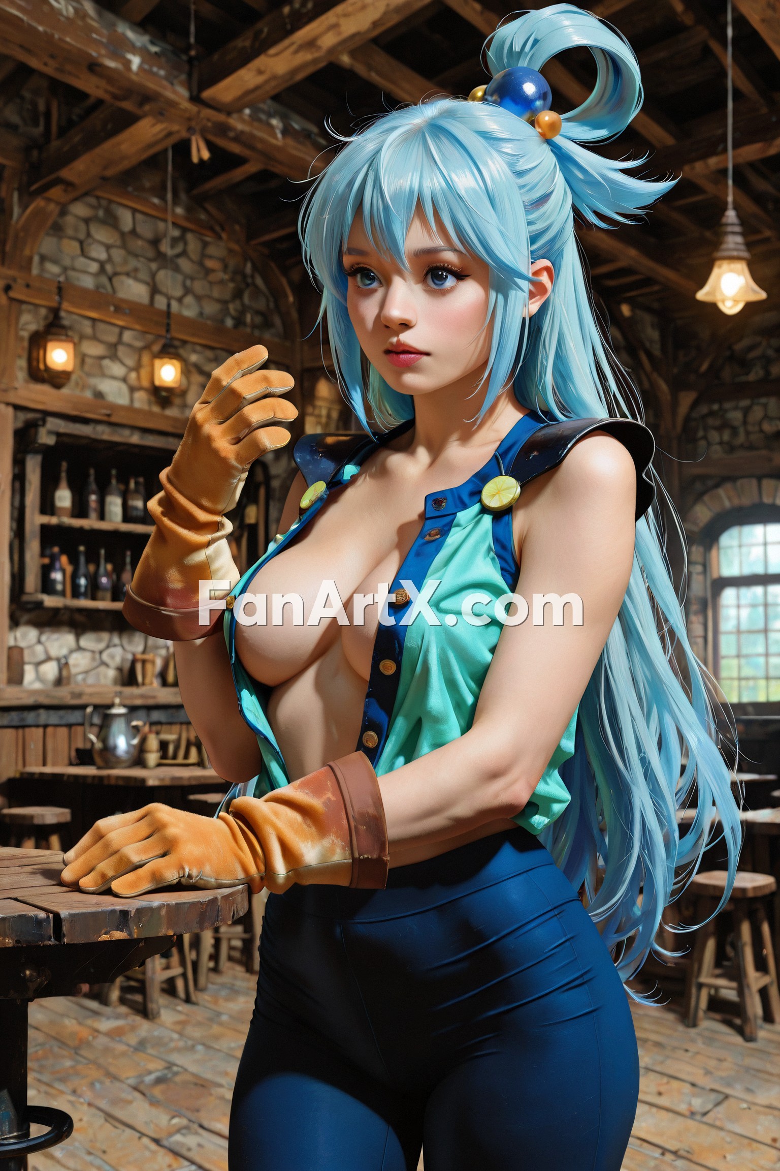 Aqua Fanart Kunosuba Characters 1013469