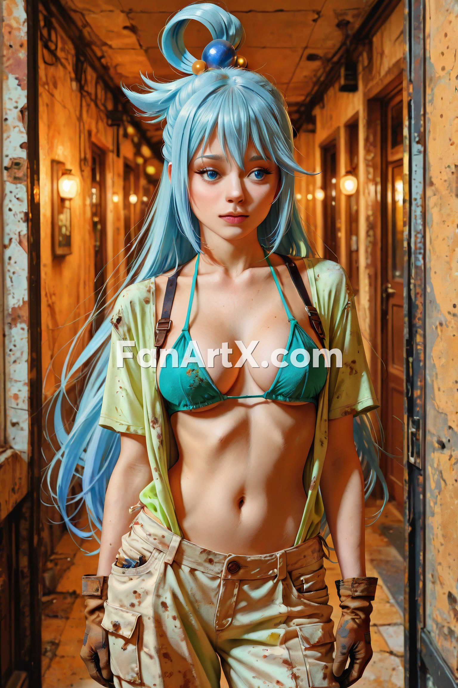 Aqua Fanart Kunosuba Characters 1190901