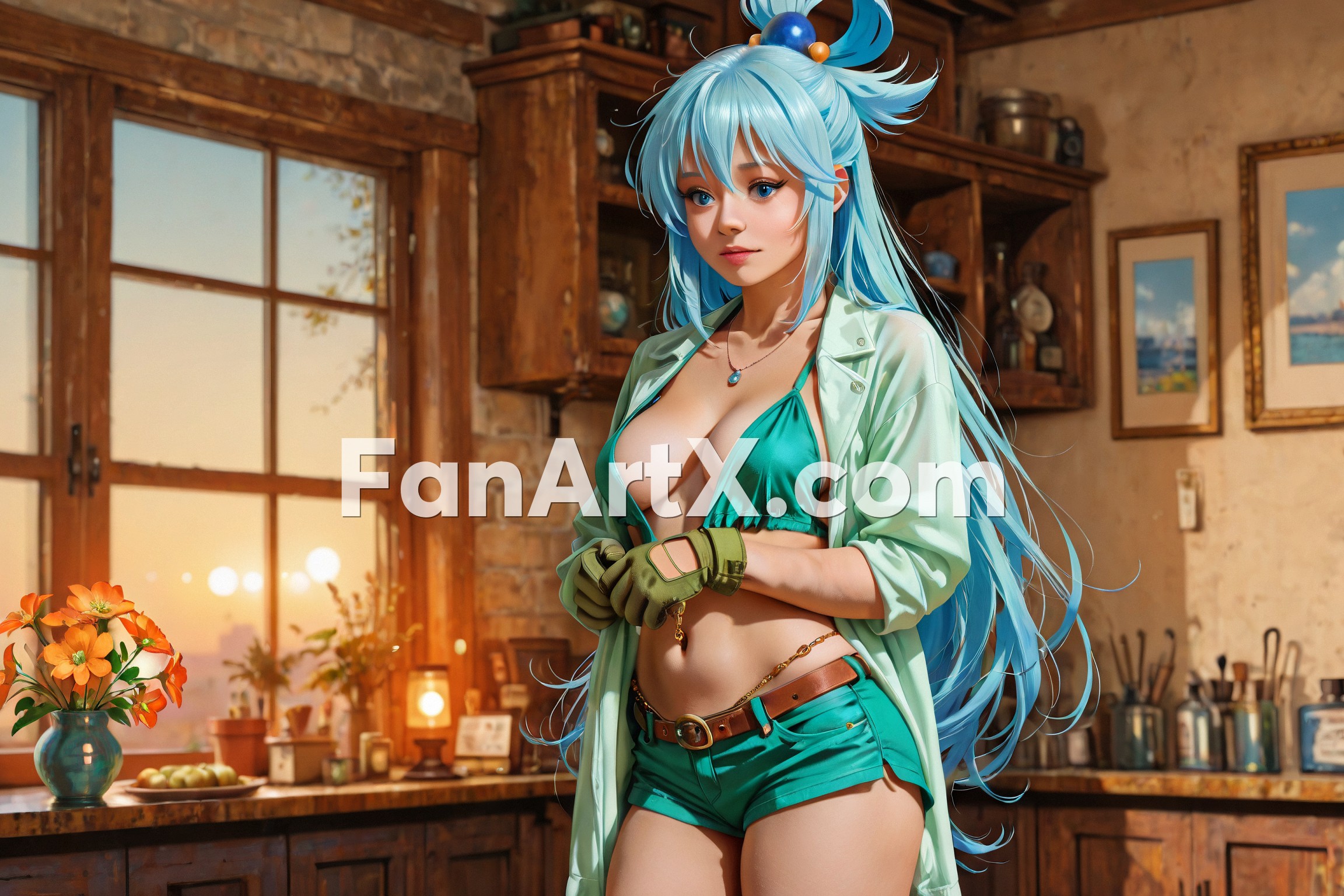Aqua Fanart Kunosuba Characters 1191678