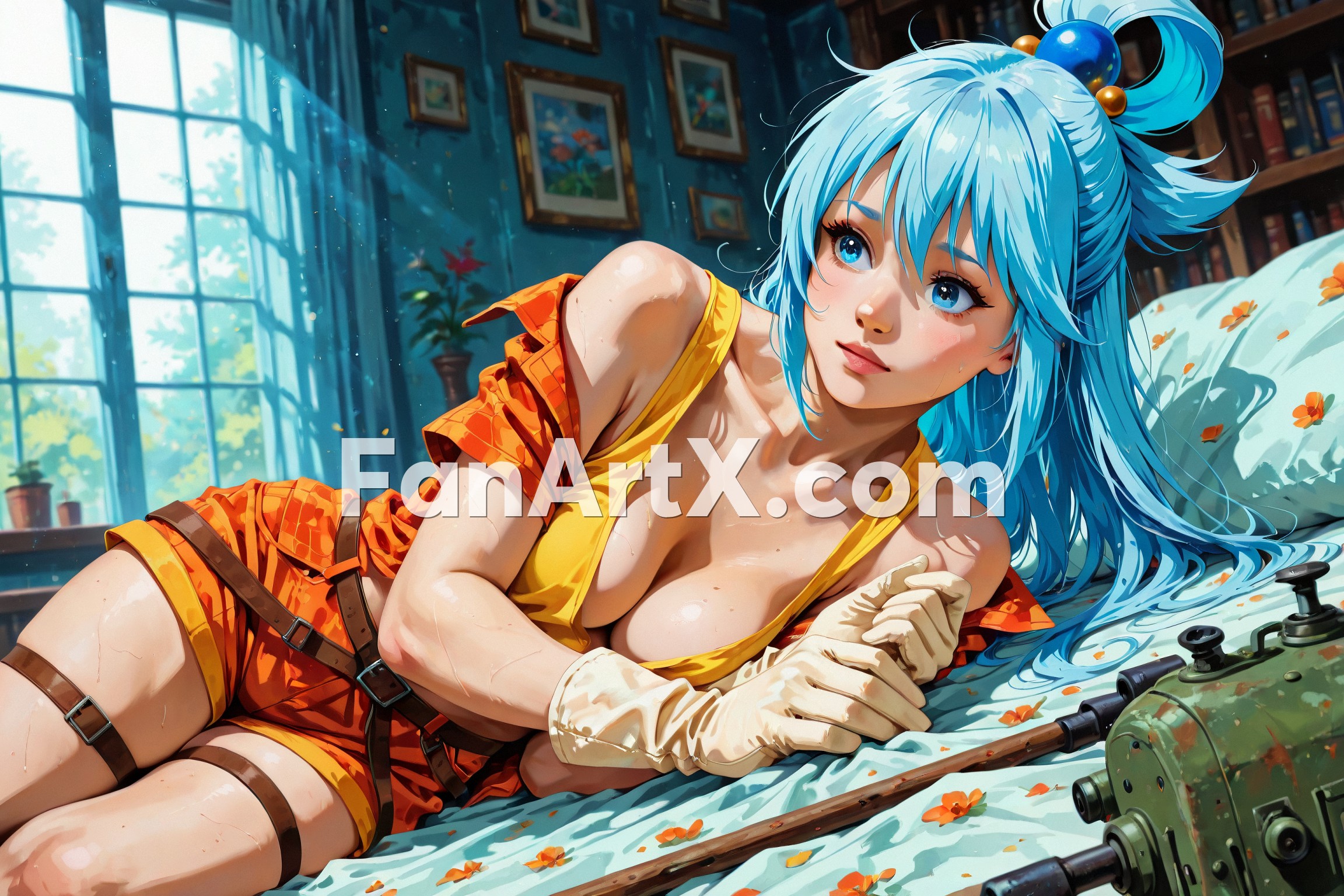 Aqua Fanart Kunosuba Characters 1231818
