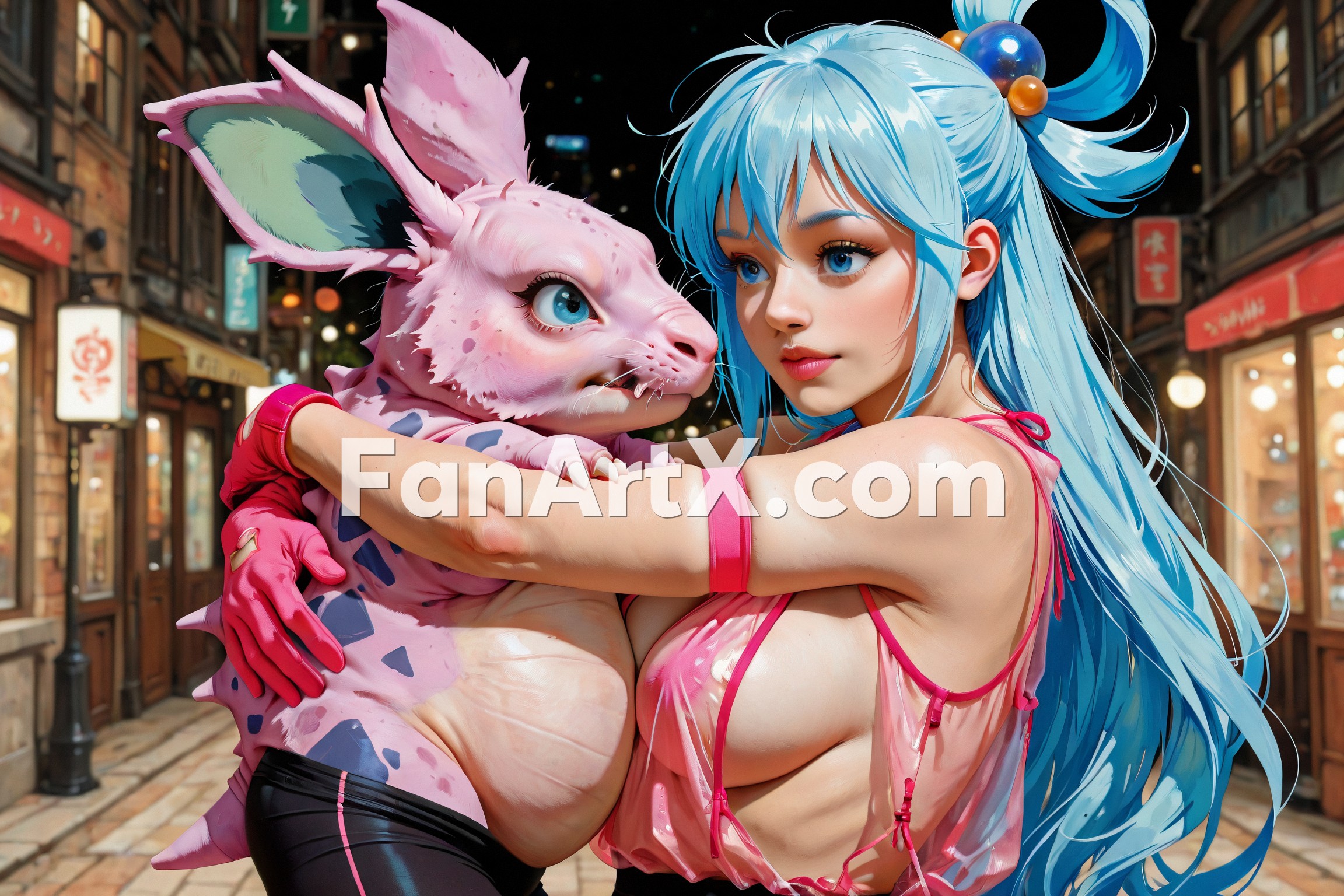 Aqua Fanart Kunosuba Characters 1235943