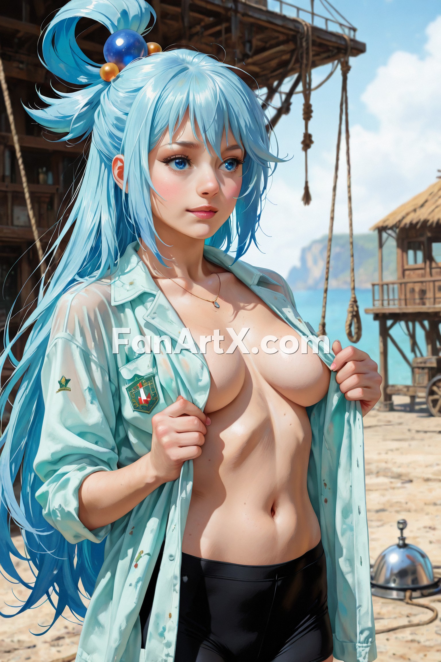 Aqua Fanart Kunosuba Characters 1320026