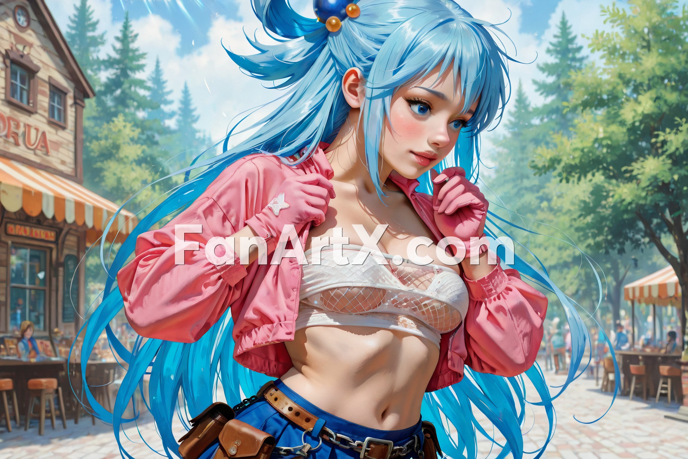 Aqua Fanart Kunosuba Characters 1401348