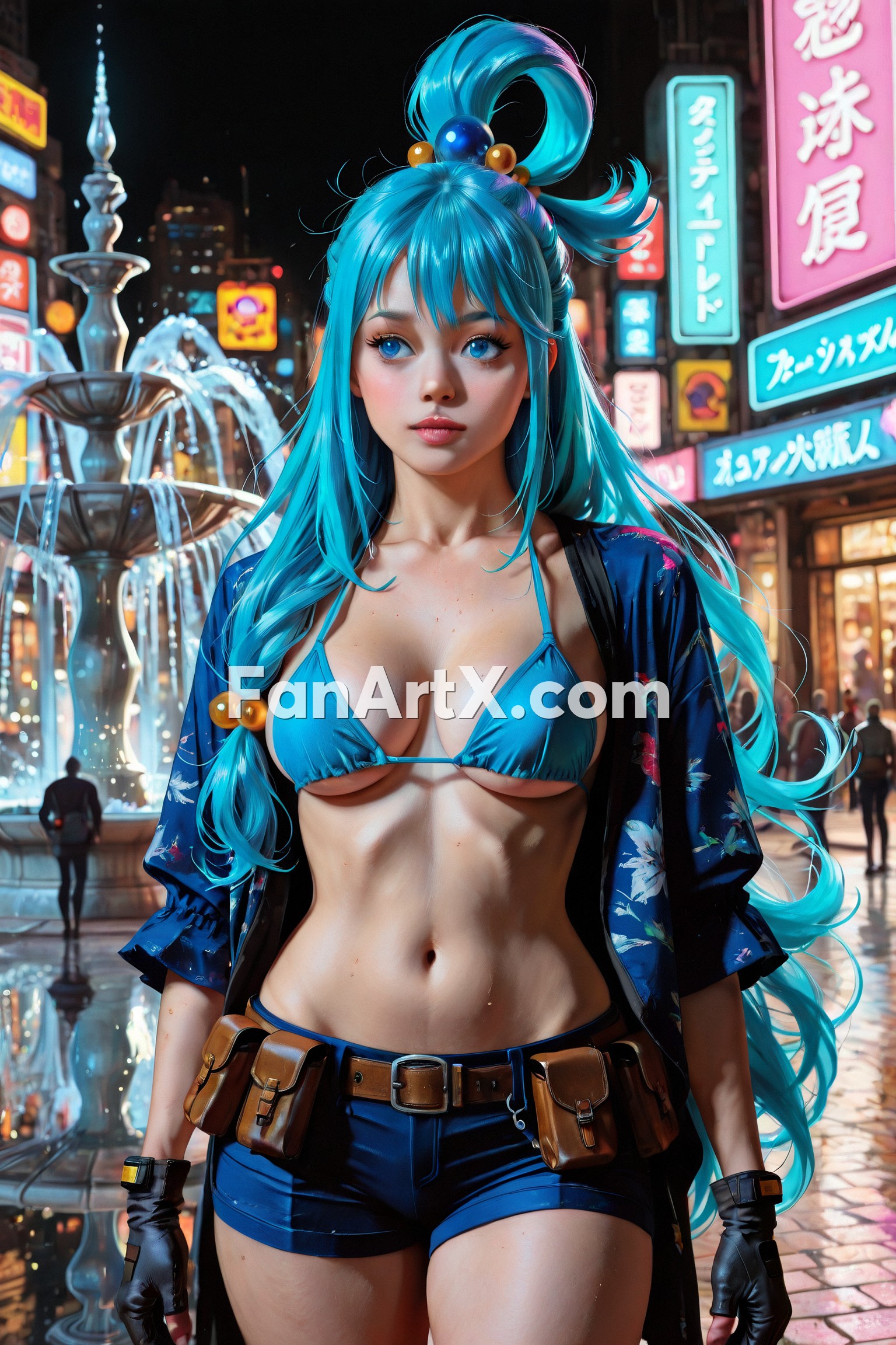 Aqua Fanart Kunosuba Characters 1437125