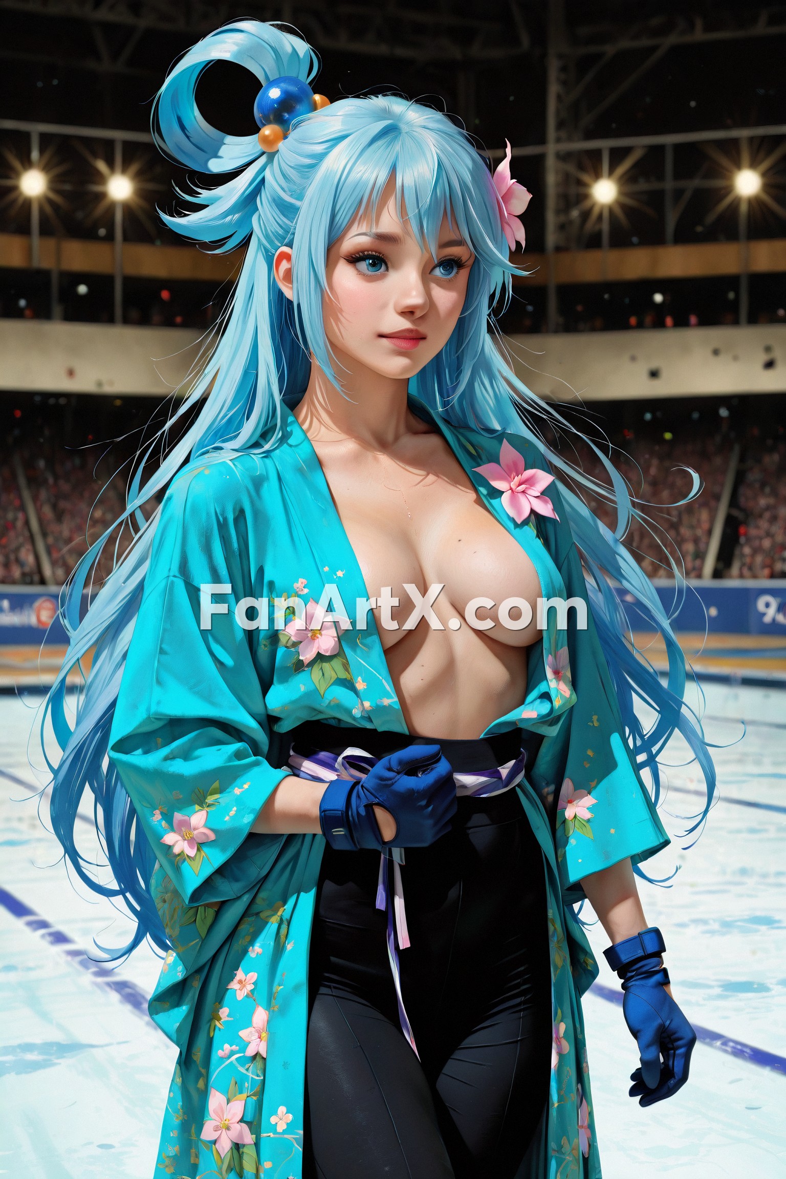 Aqua Fanart Kunosuba Characters 1523164
