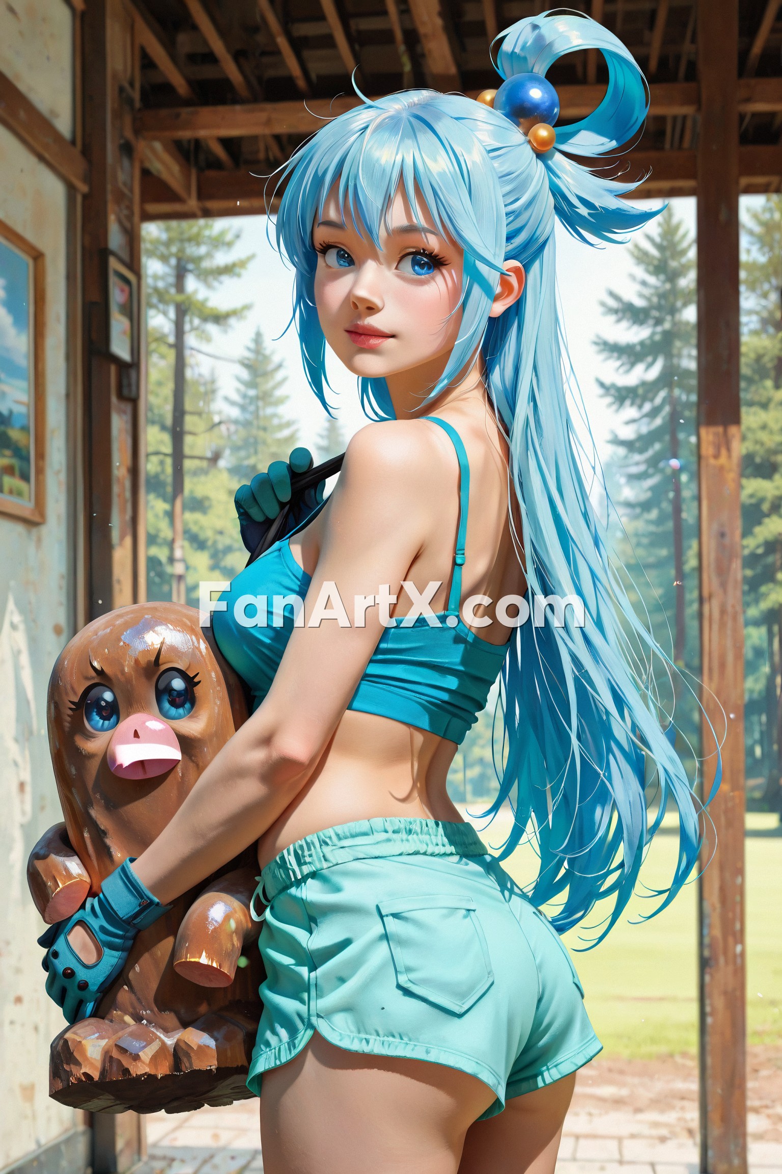 Aqua Fanart Kunosuba Characters 1625108