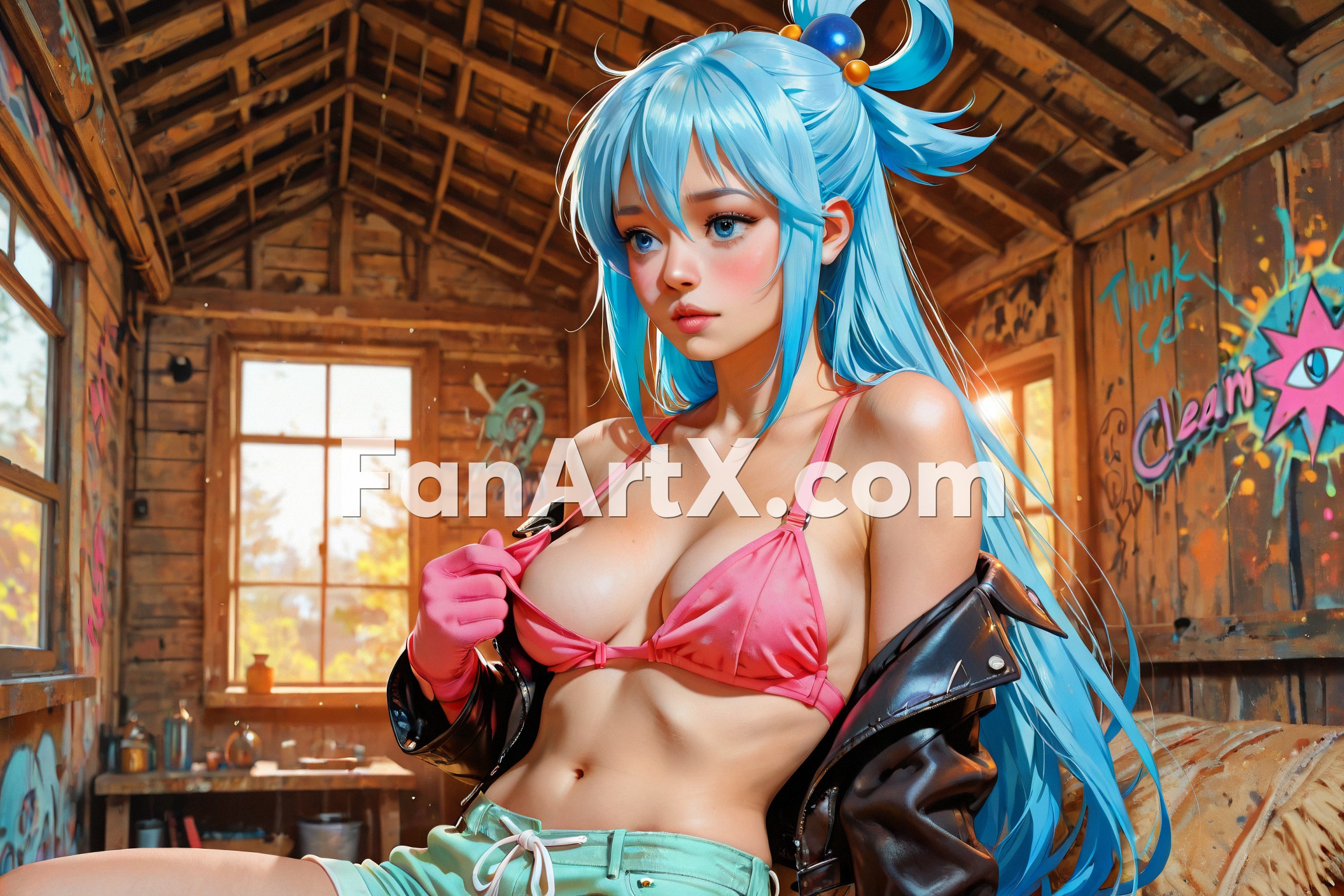 Aqua Fanart Kunosuba Characters 1642375