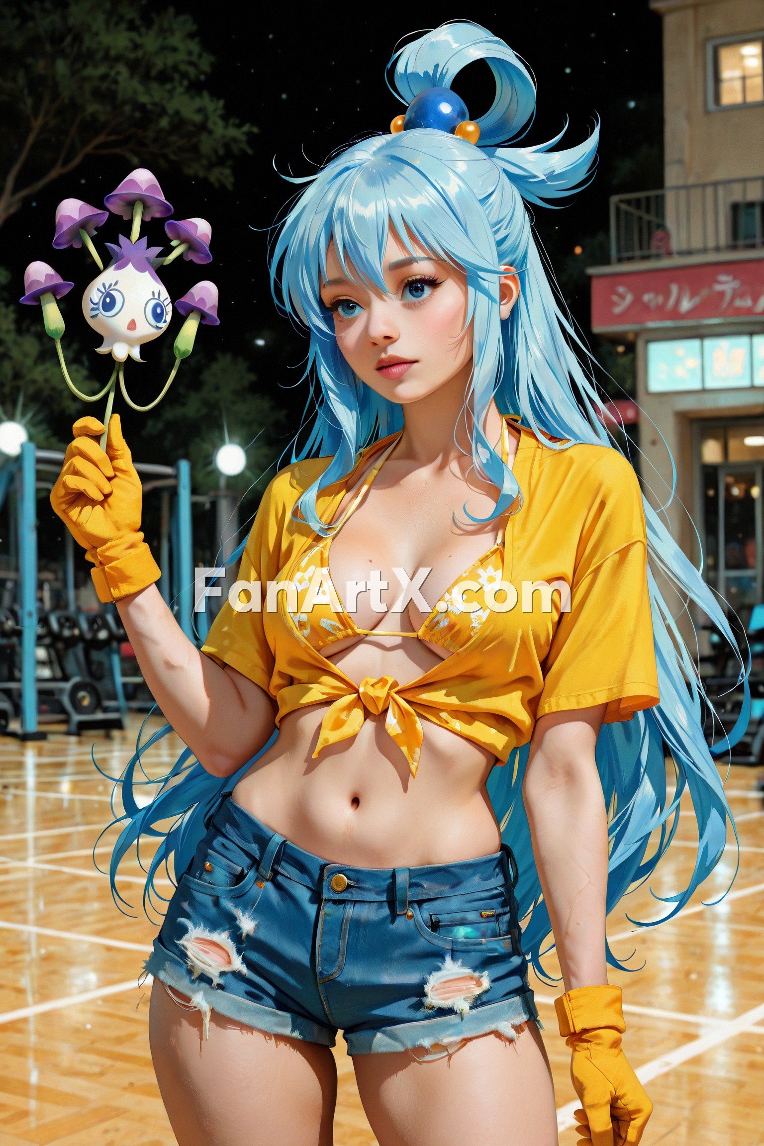Aqua Fanart Kunosuba Characters 1651924