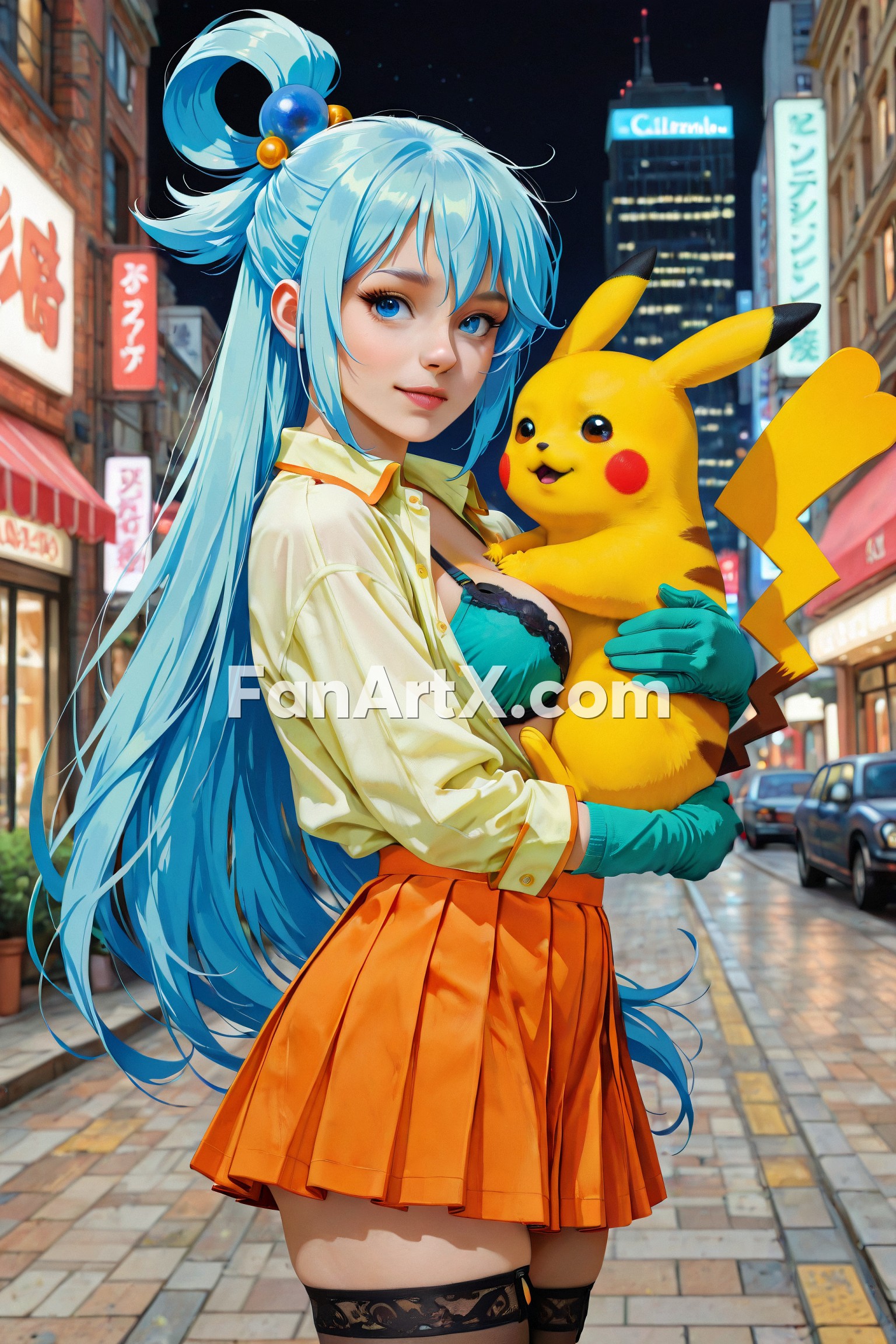 Aqua Fanart Kunosuba Characters 1708811
