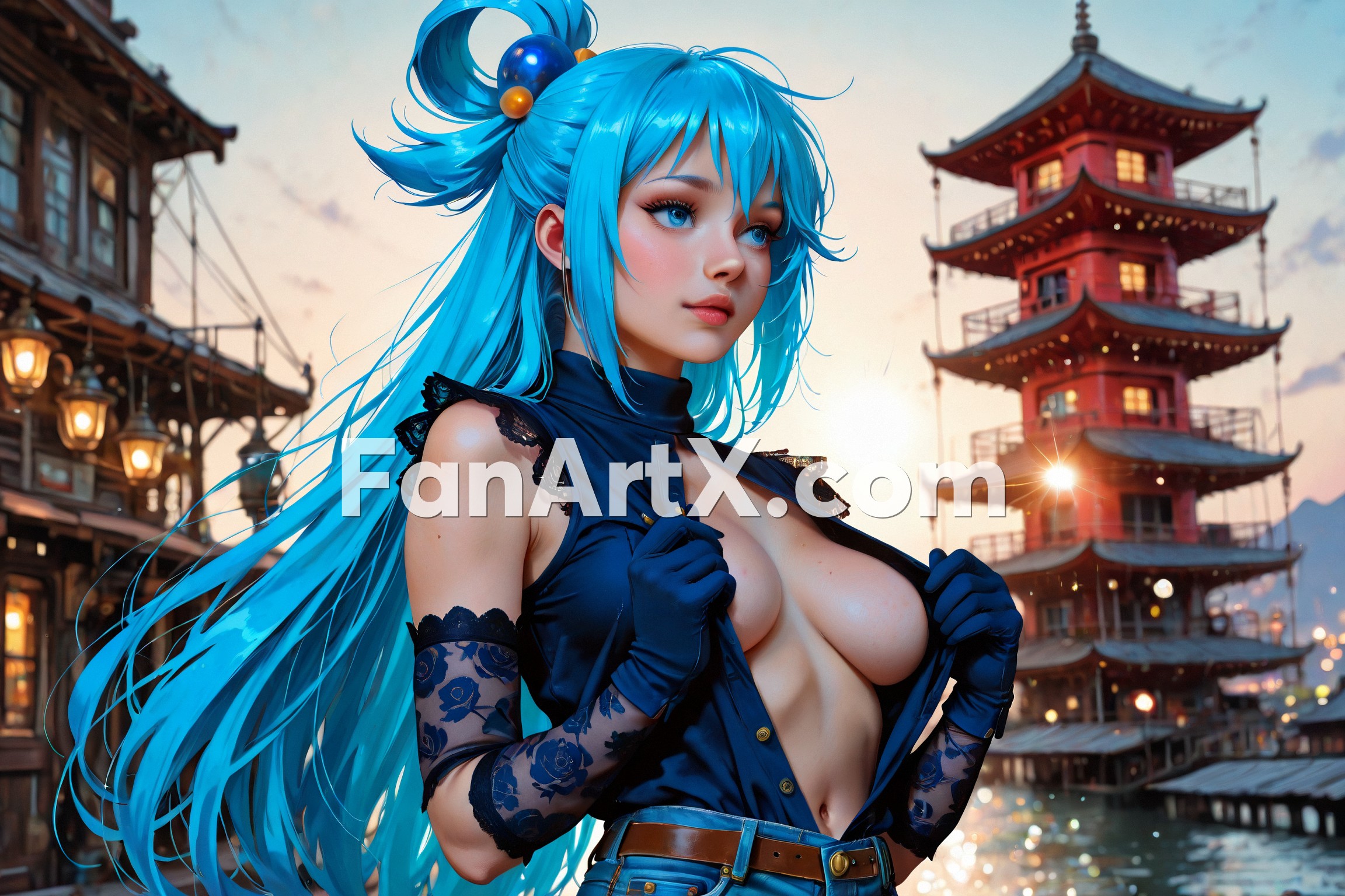 Aqua Fanart Kunosuba Characters 1772205