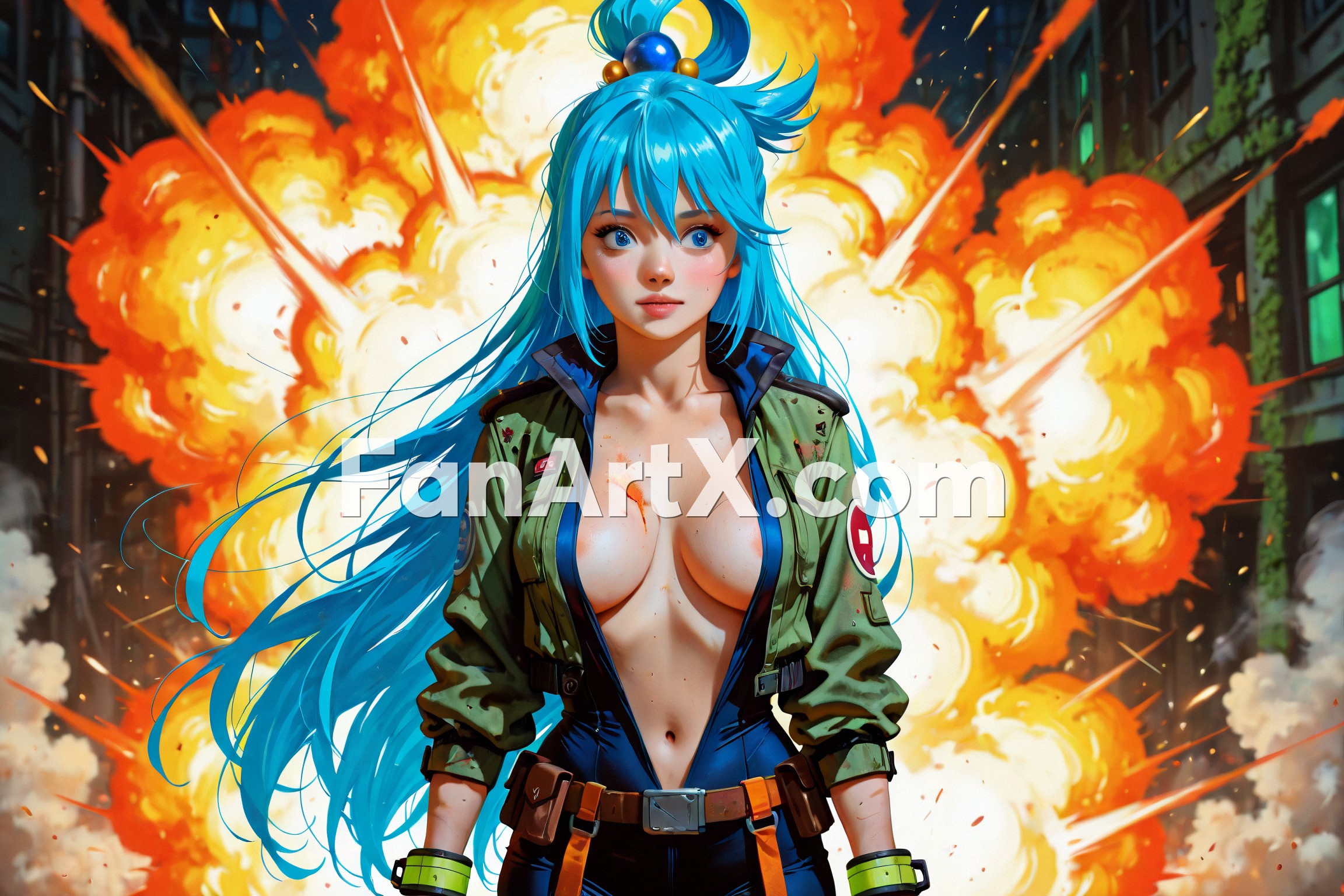 Aqua Fanart Kunosuba Characters 1812902