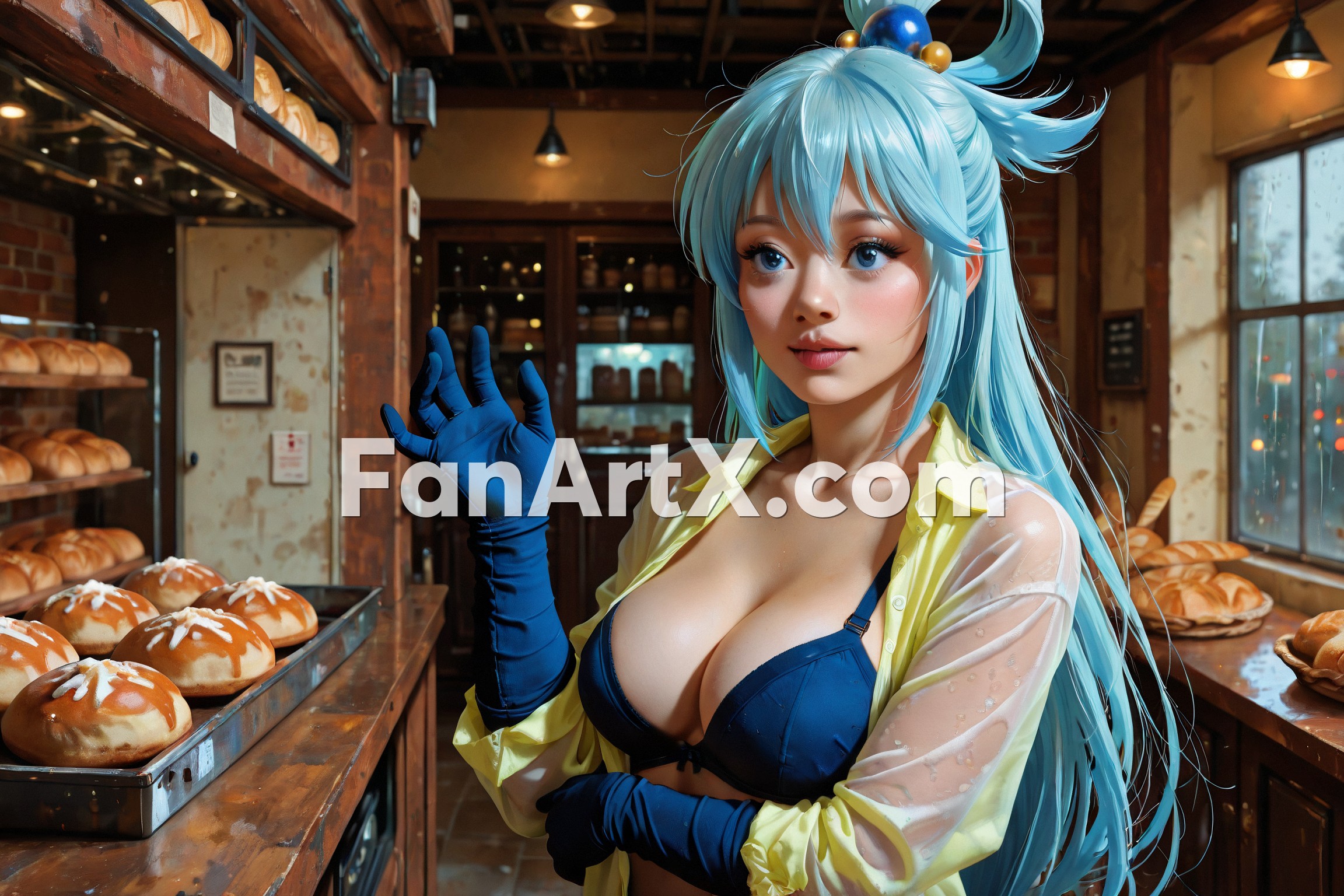 Aqua Fanart Kunosuba Characters 1947872