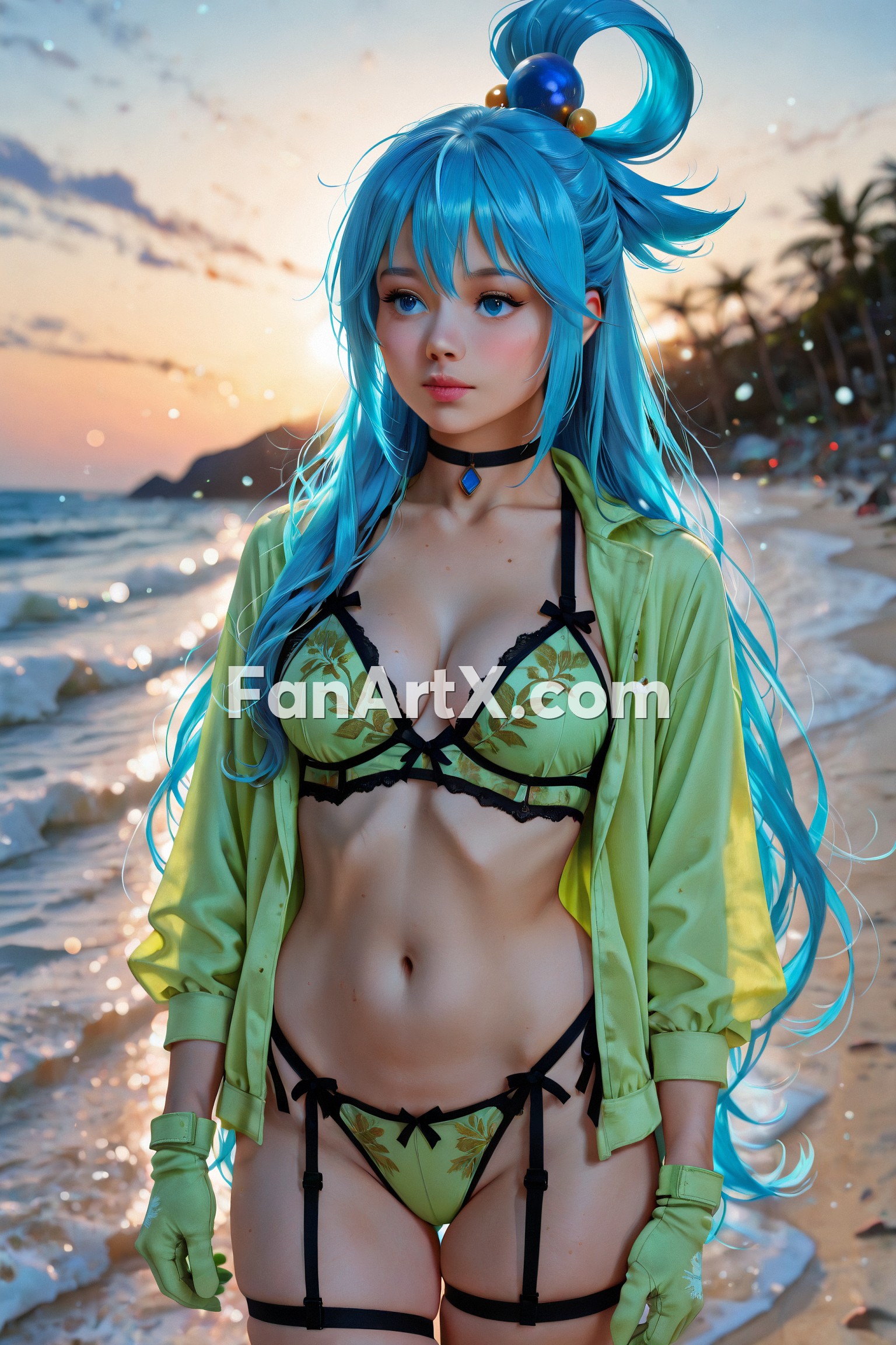Aqua Fanart Kunosuba Characters 1952050