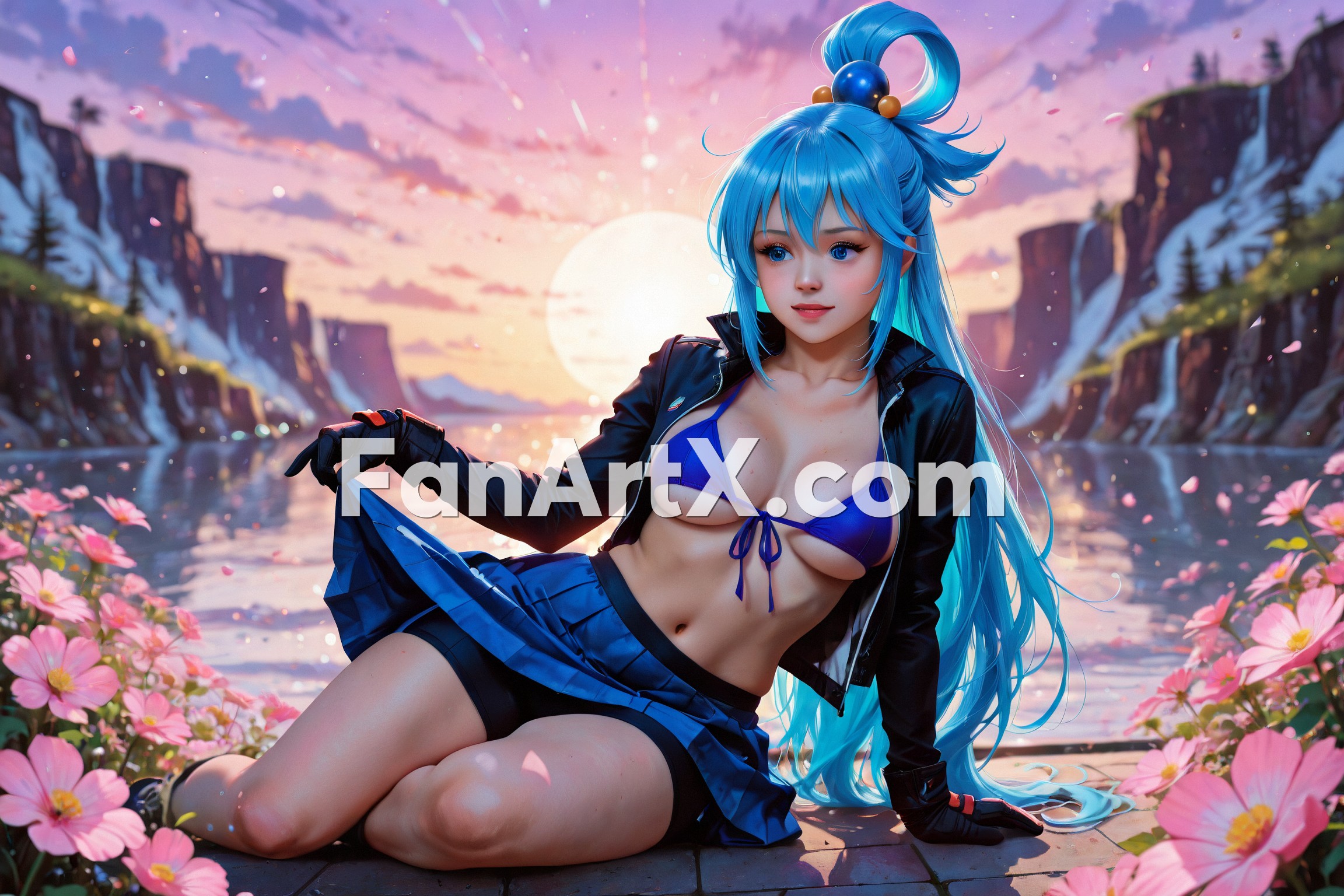 Aqua Fanart Kunosuba Characters 2032333