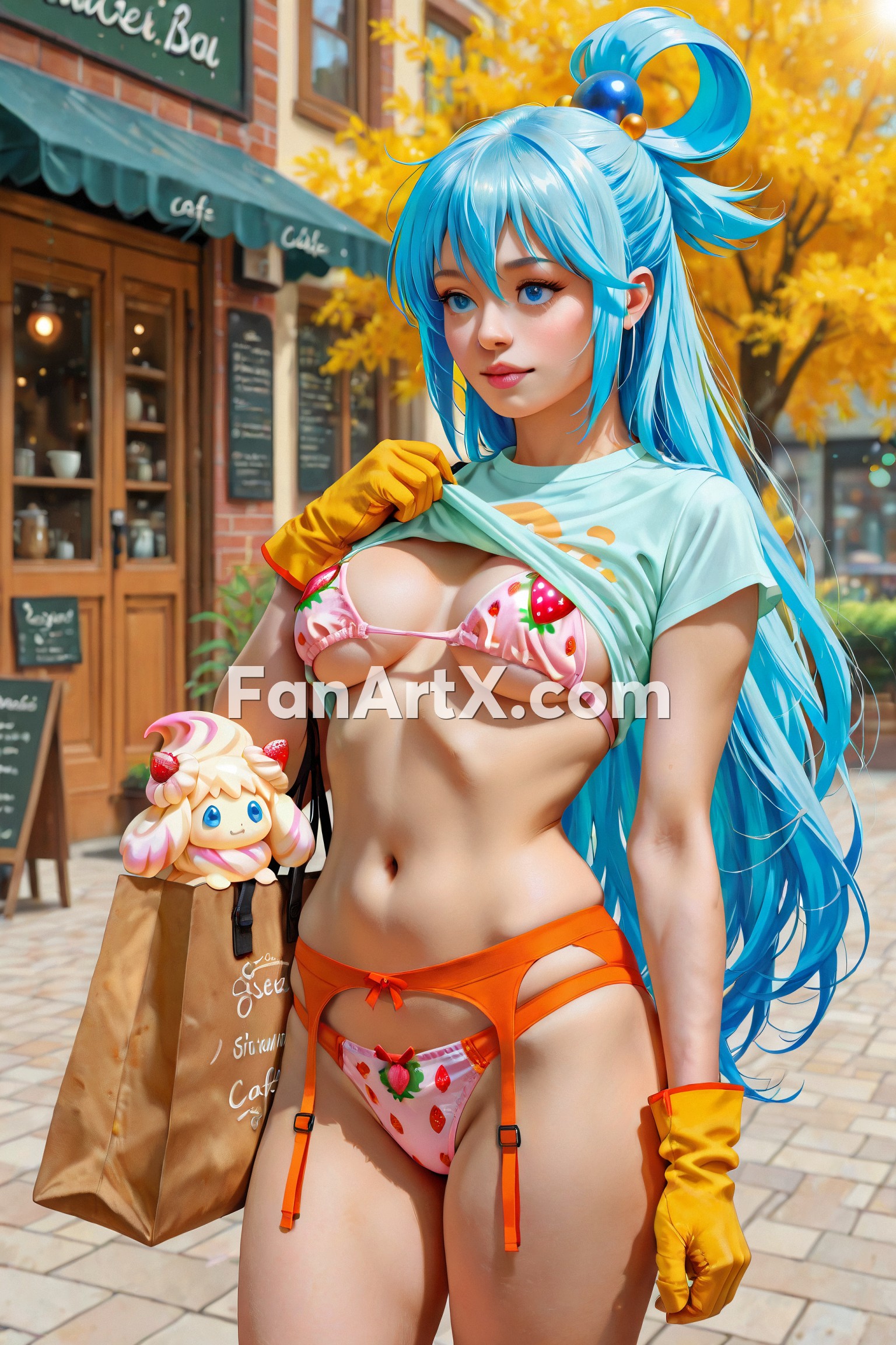 Aqua Fanart Kunosuba Characters 2032955