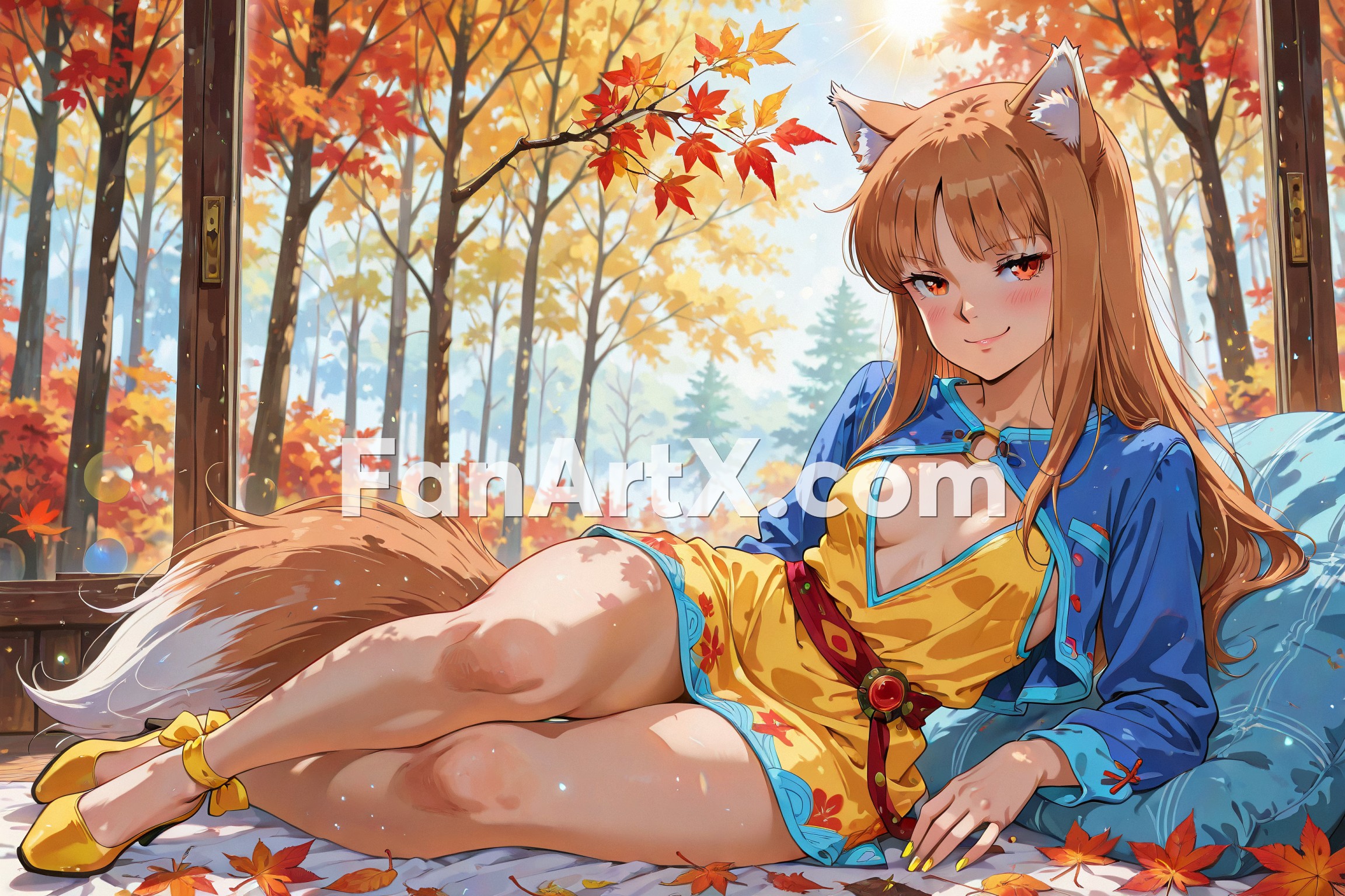Holo Fanart Spice And Wolf Characters 1005300