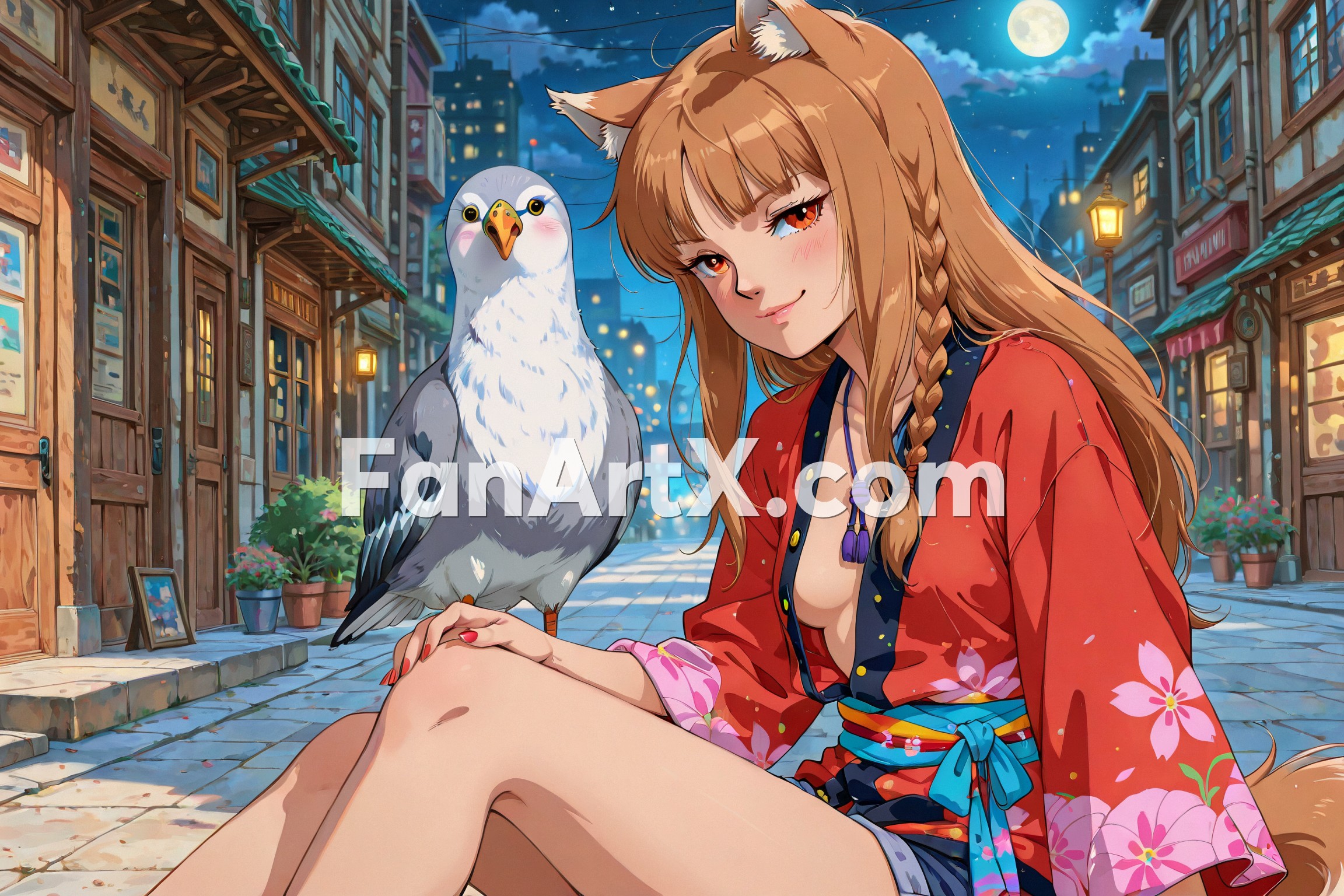 Holo Fanart Spice And Wolf Characters 1208913