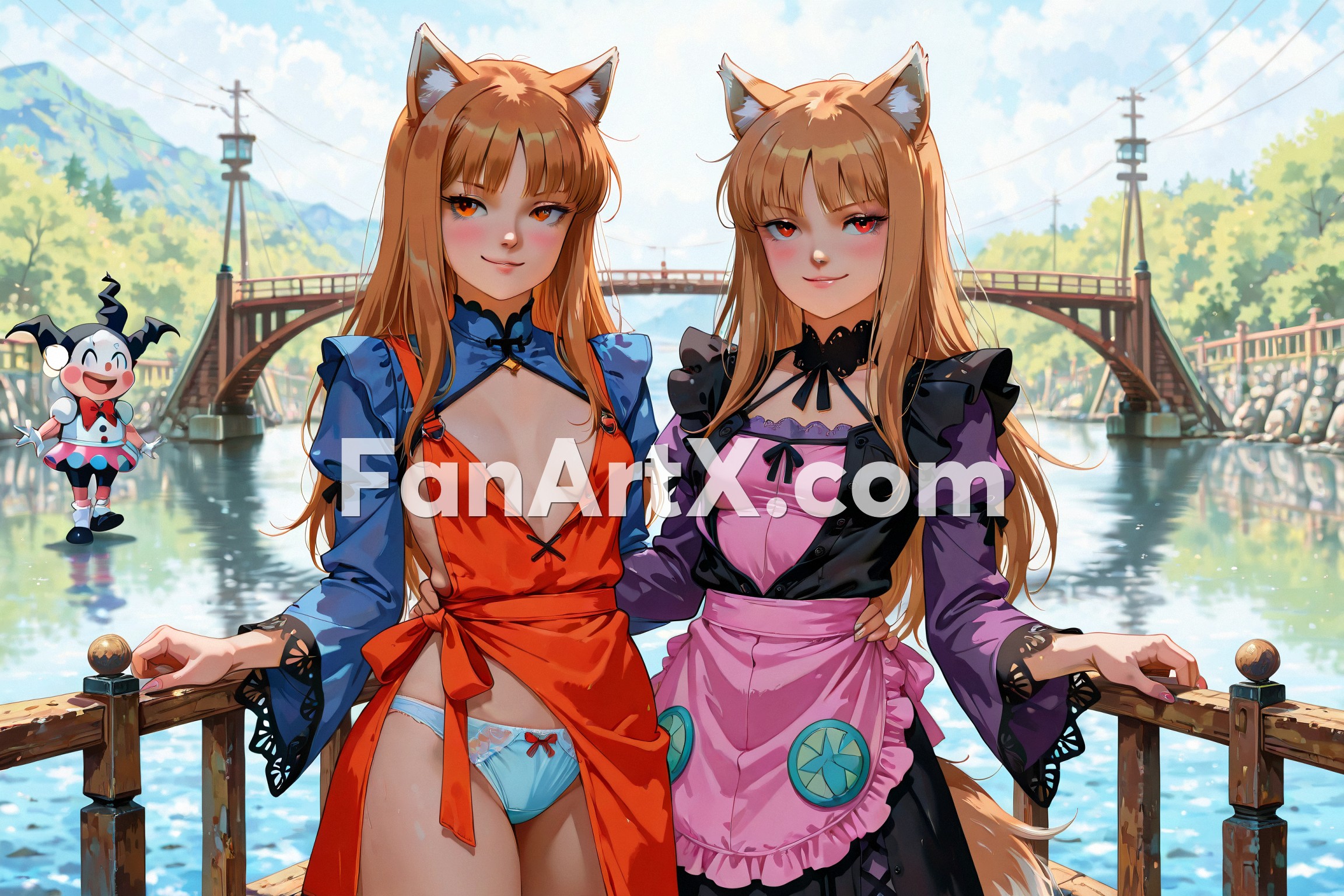 Holo Fanart Spice And Wolf Characters 1219687