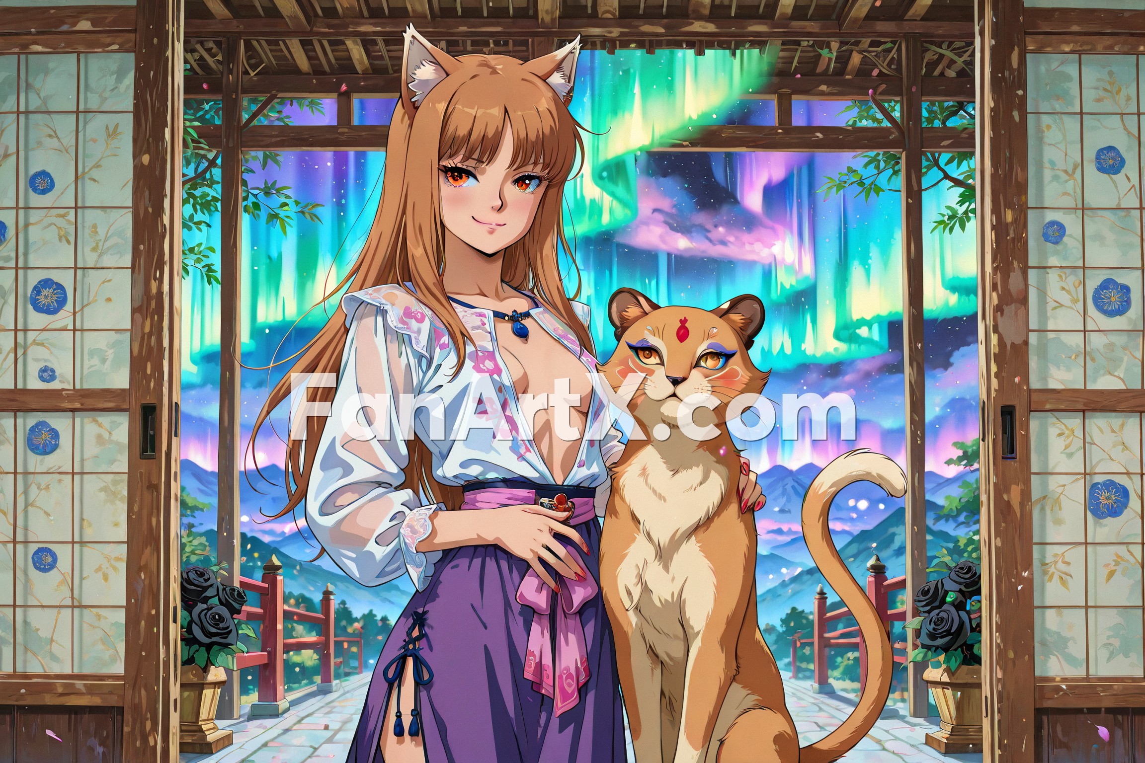 Holo Fanart Spice And Wolf Characters 1252449