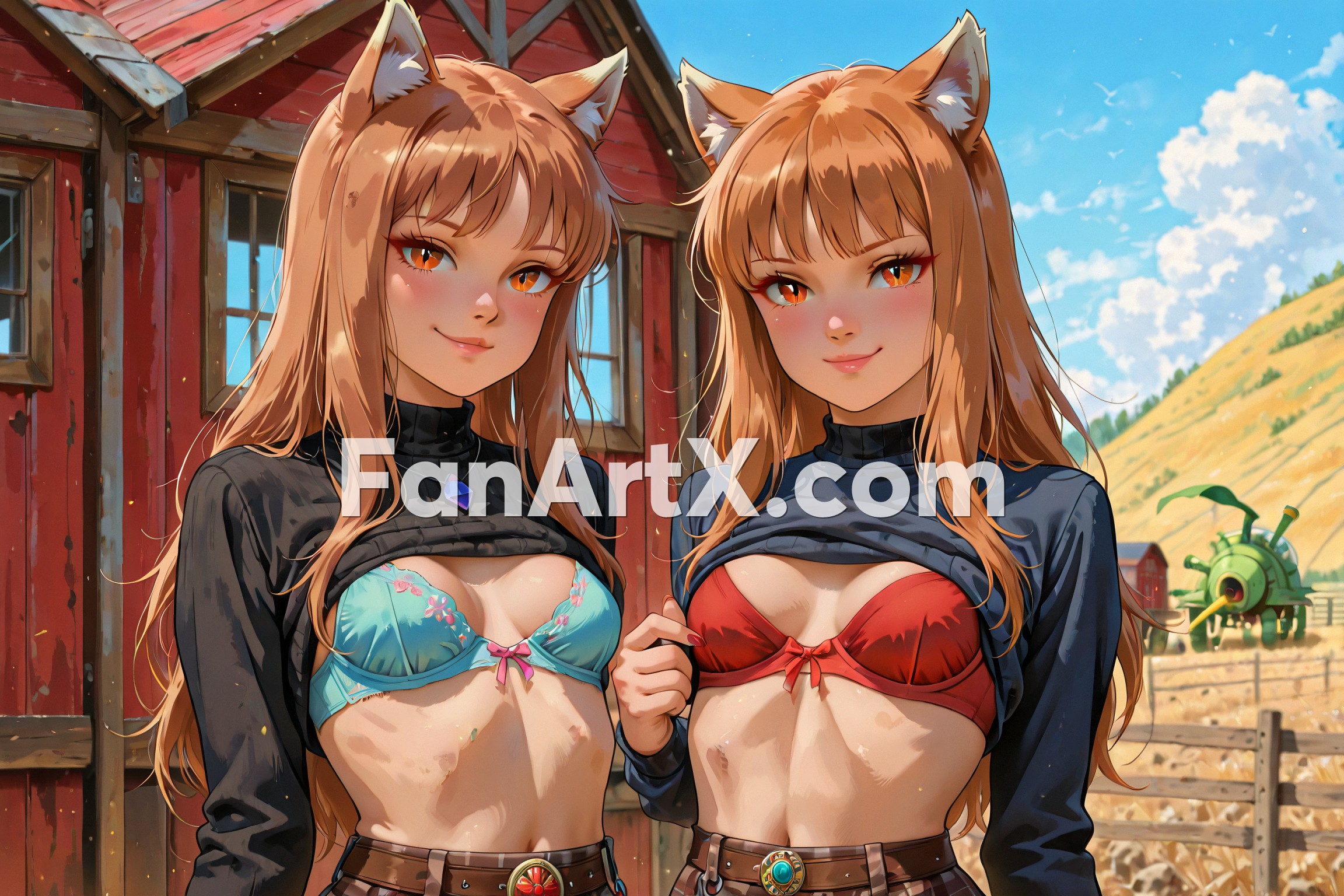 Holo Fanart Spice And Wolf Characters 1300681