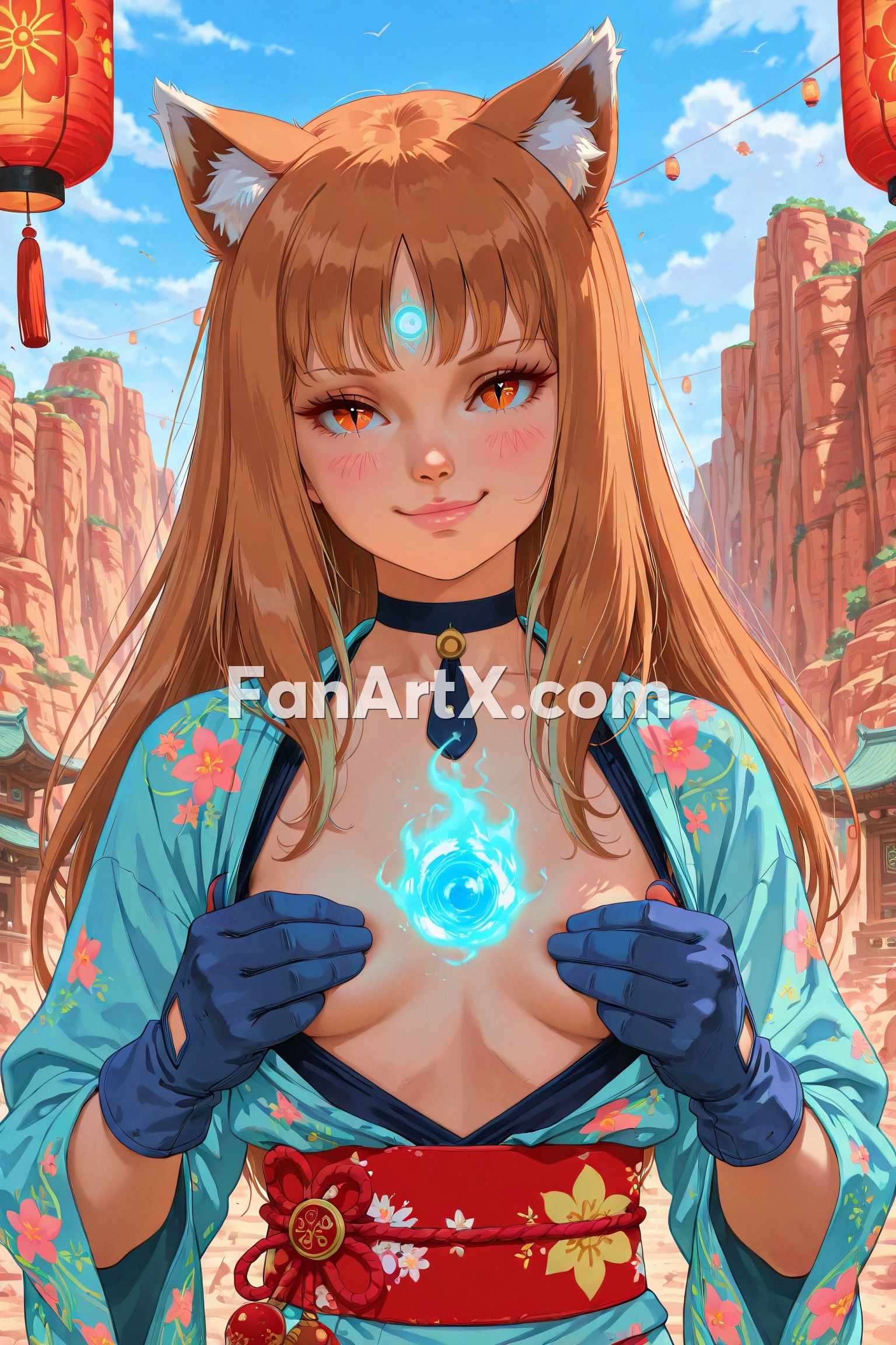Holo Fanart Spice And Wolf Characters 1486575