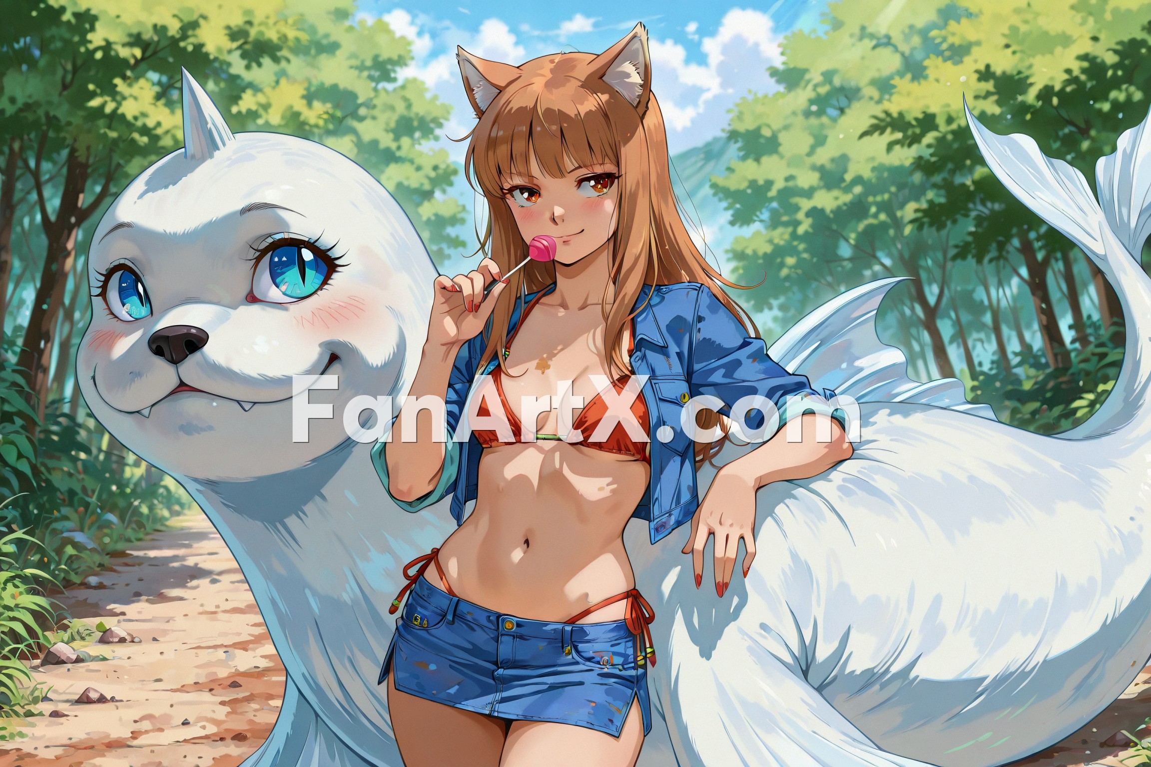 Holo Fanart Spice And Wolf Characters 1700195