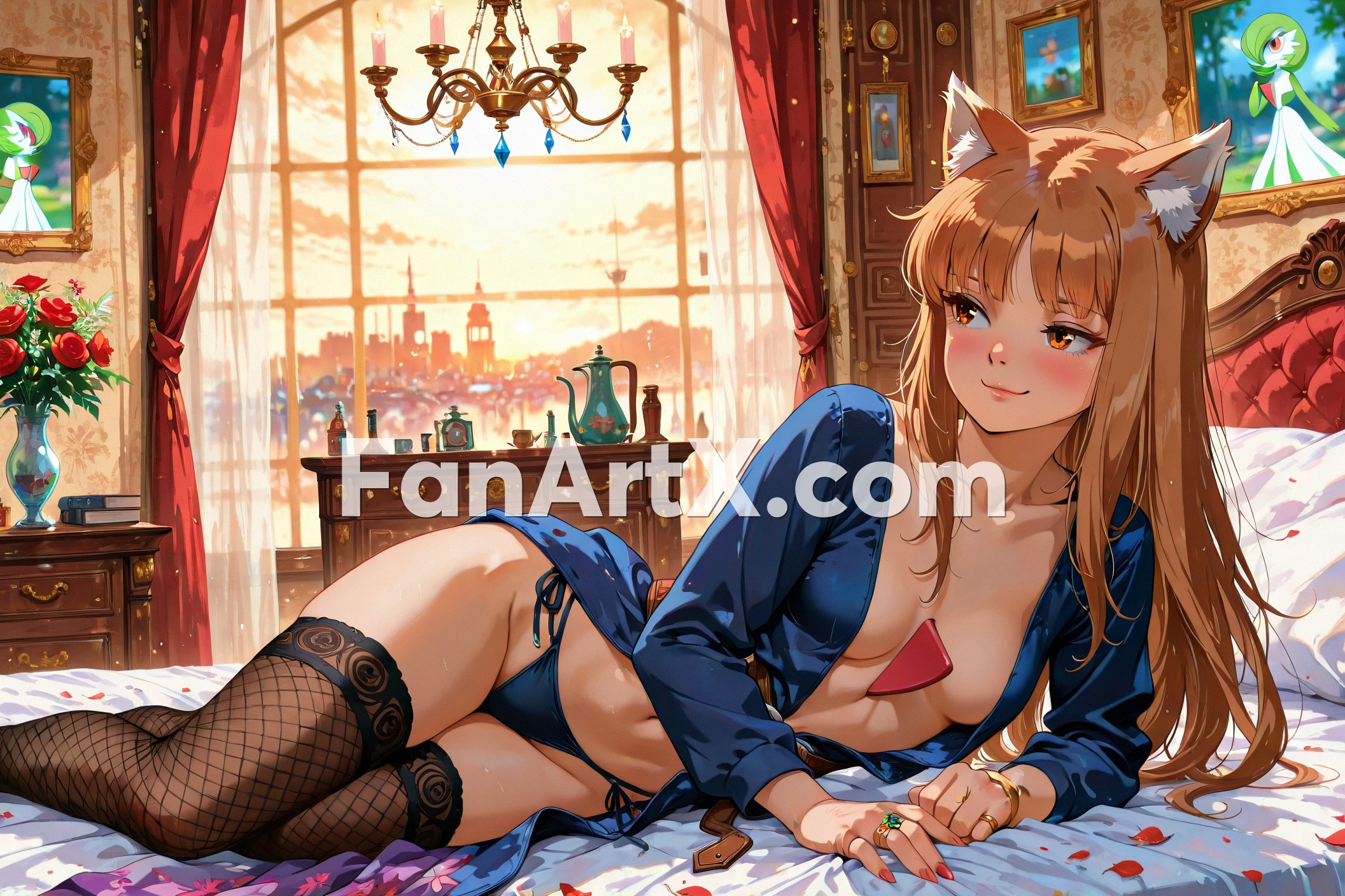 Holo Fanart Spice And Wolf Characters 1827709