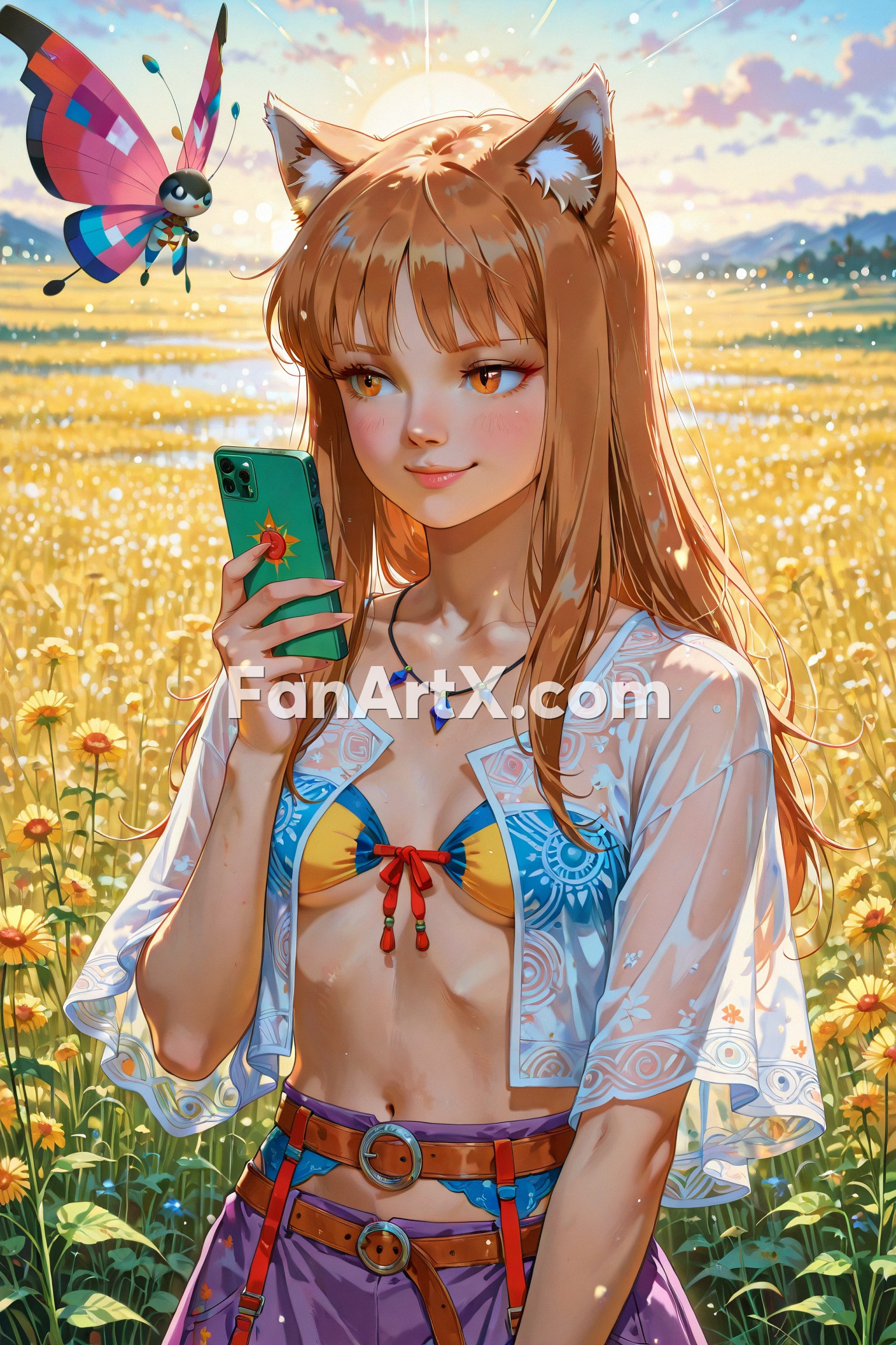 Holo Fanart Spice And Wolf Characters 1920152
