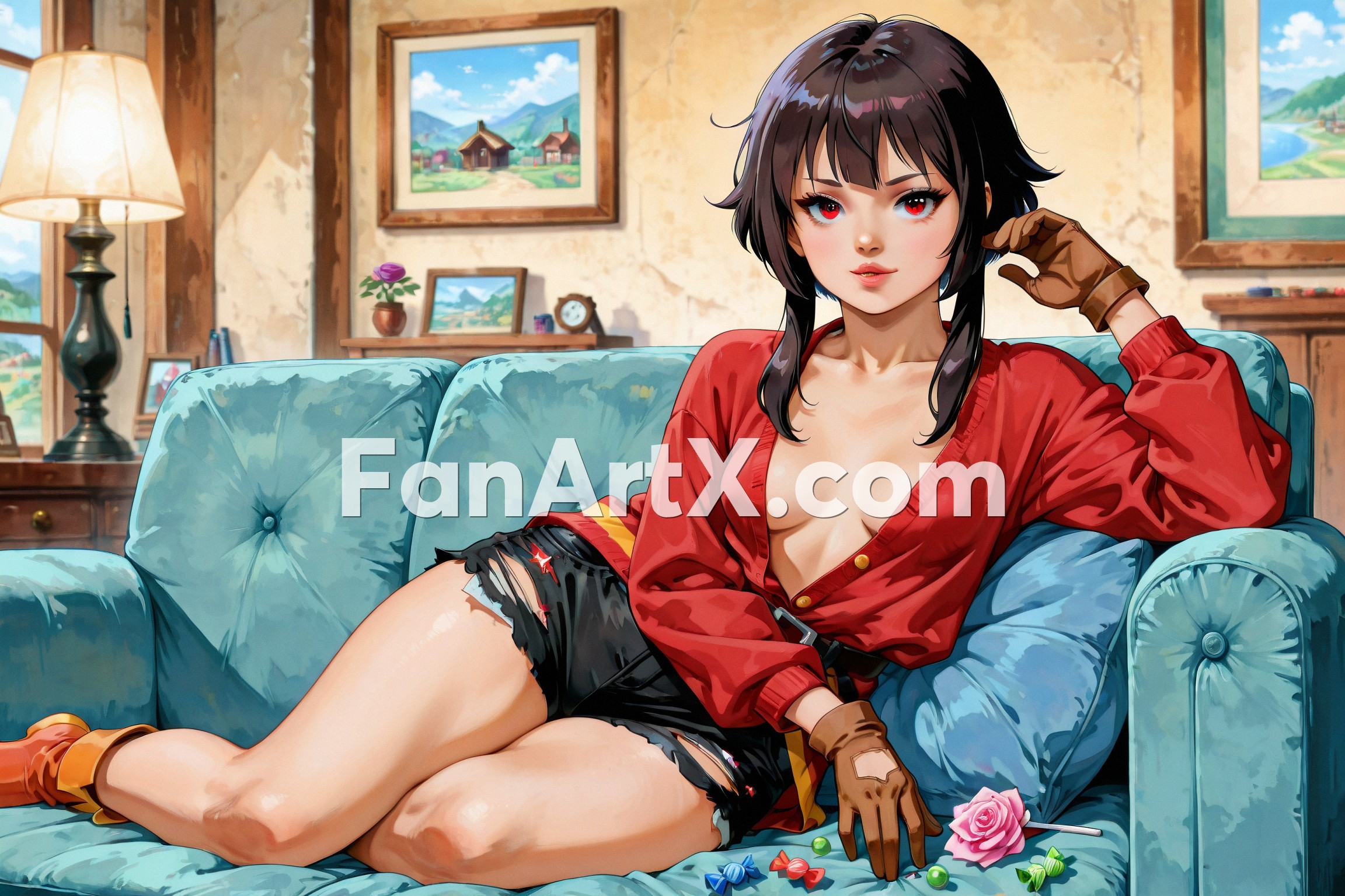 Megumin FanArt Ideas Kunosuba Characters 1429238