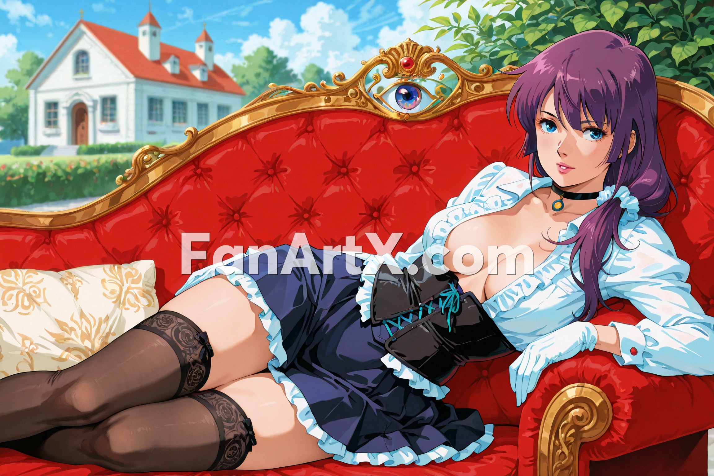 Senjougahara Hitagi Fanart Monogatari Charaters 1047919