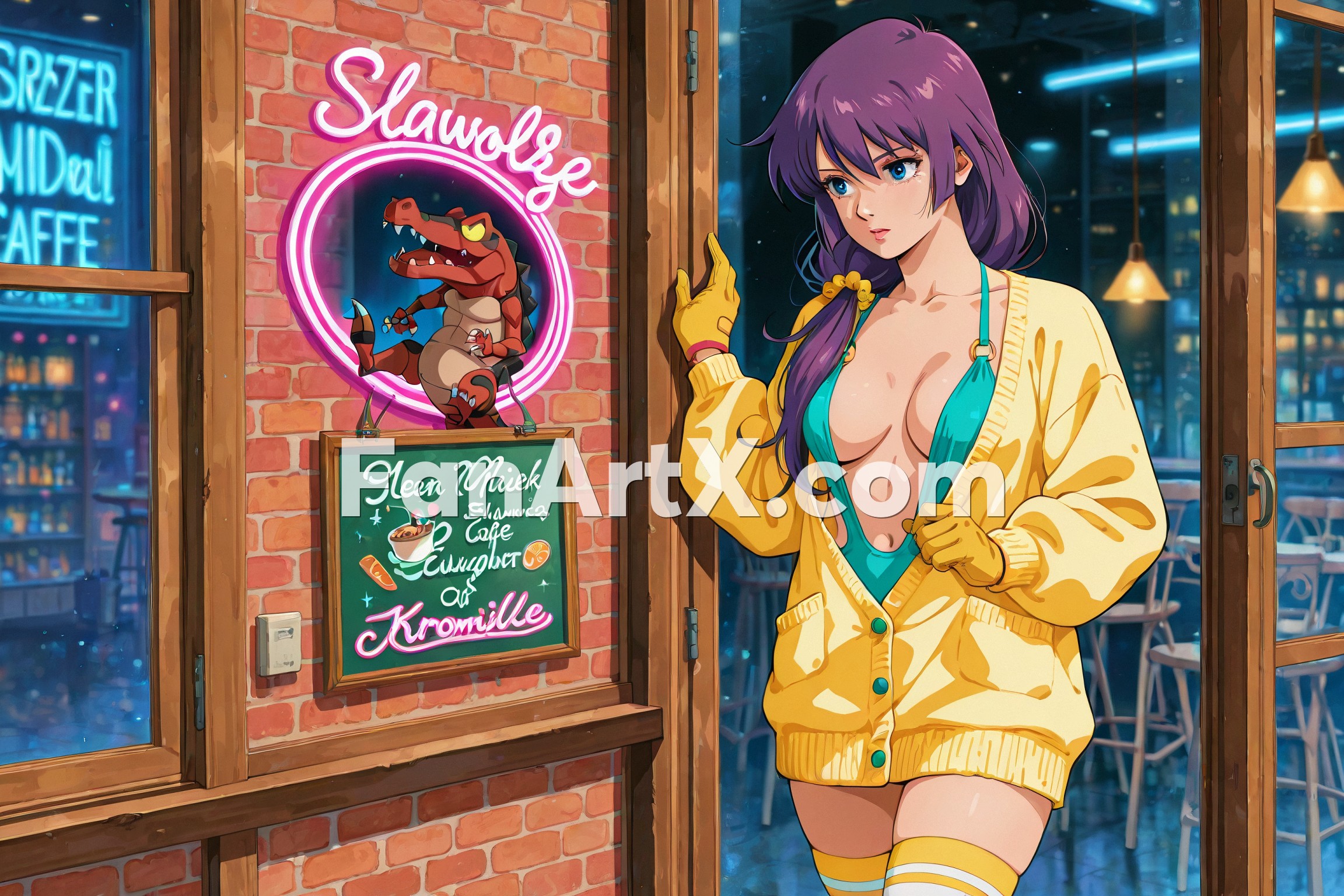 Senjougahara Hitagi Fanart Monogatari Charaters 1072609
