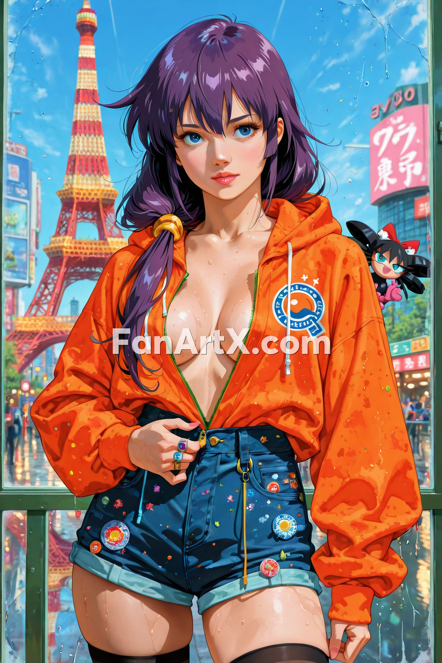 Senjougahara Hitagi Fanart Monogatari Charaters 1094837
