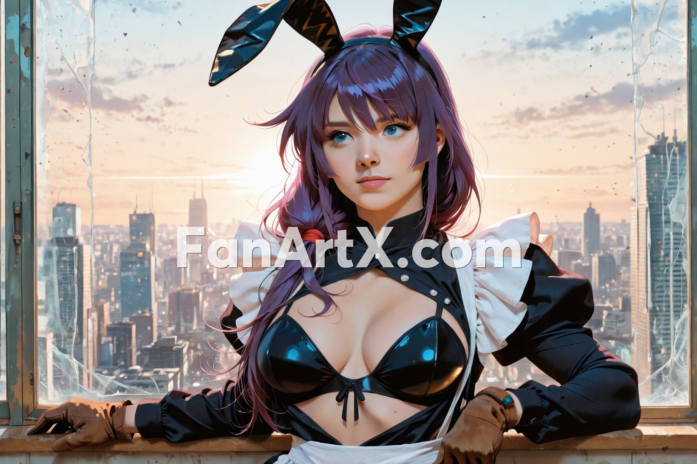 Senjougahara Hitagi Fanart Monogatari Charaters 1532157