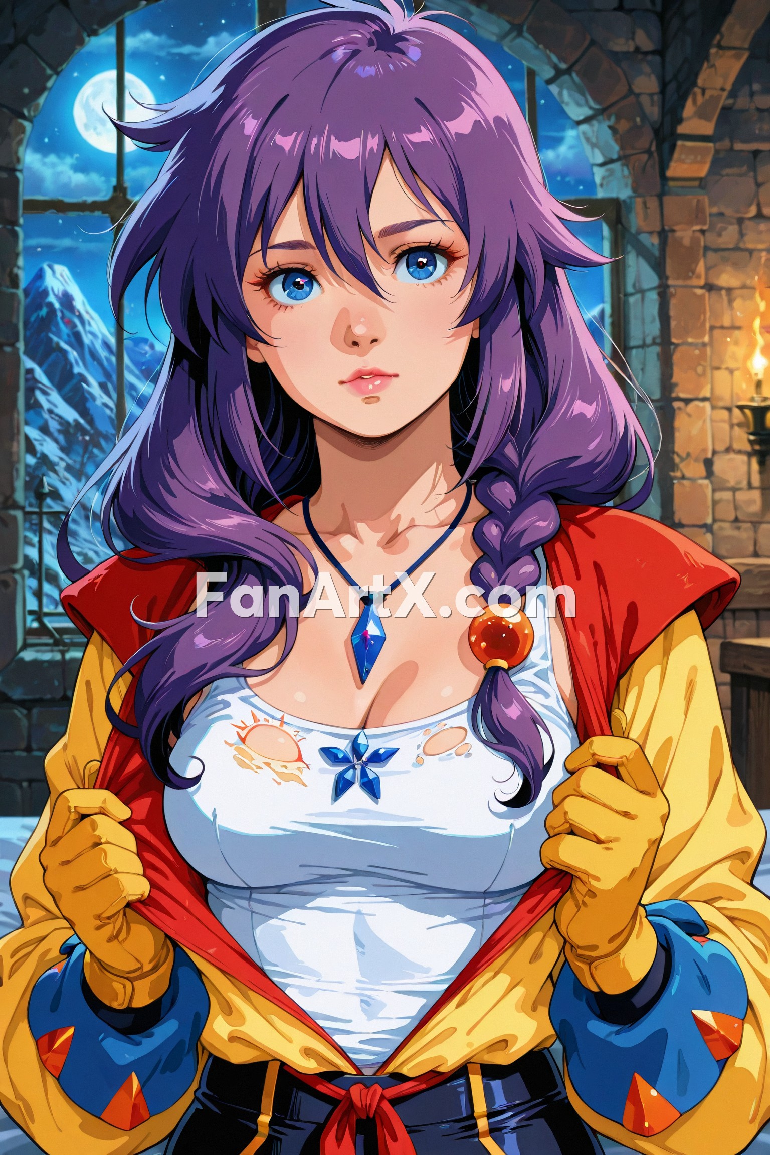 Senjougahara Hitagi Fanart Monogatari Charaters 1595547