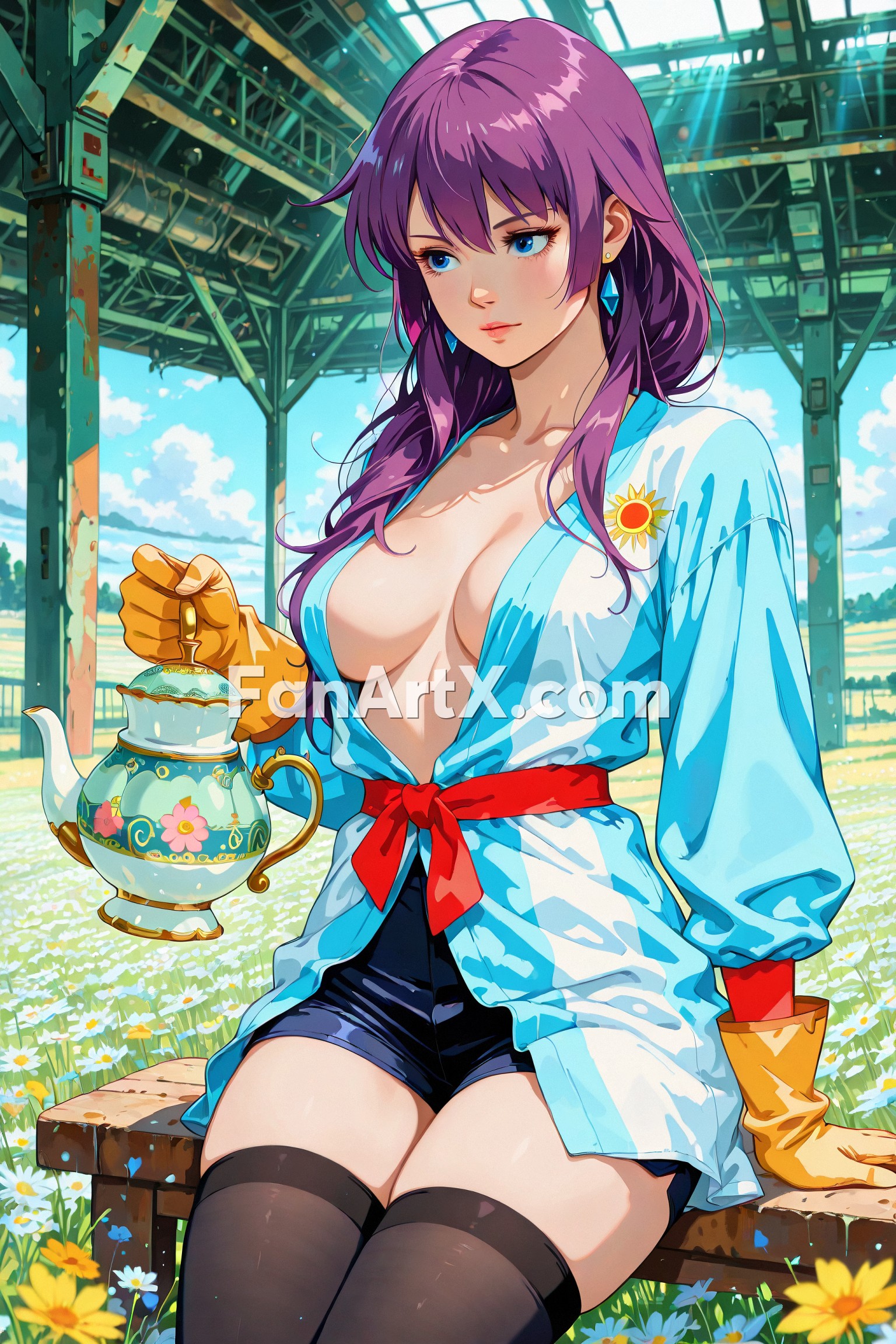 Senjougahara Hitagi Fanart Monogatari Charaters 1671706