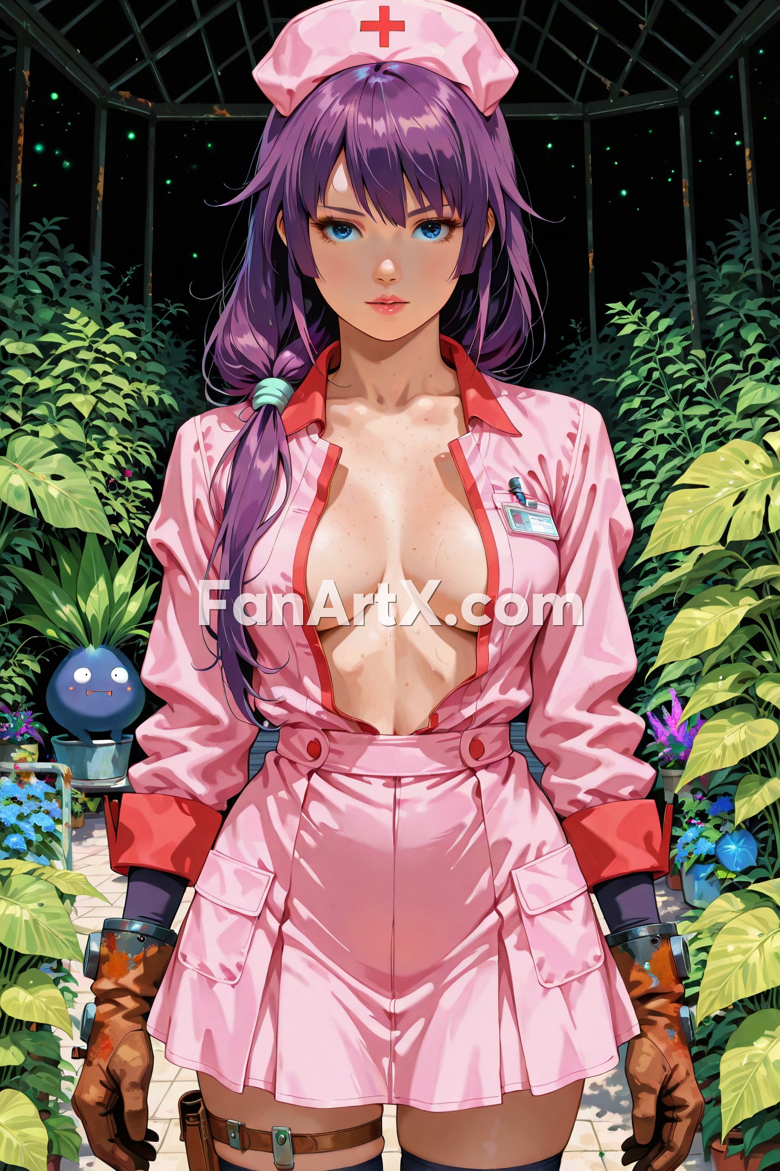 Senjougahara Hitagi Fanart Monogatari Charaters 1704083