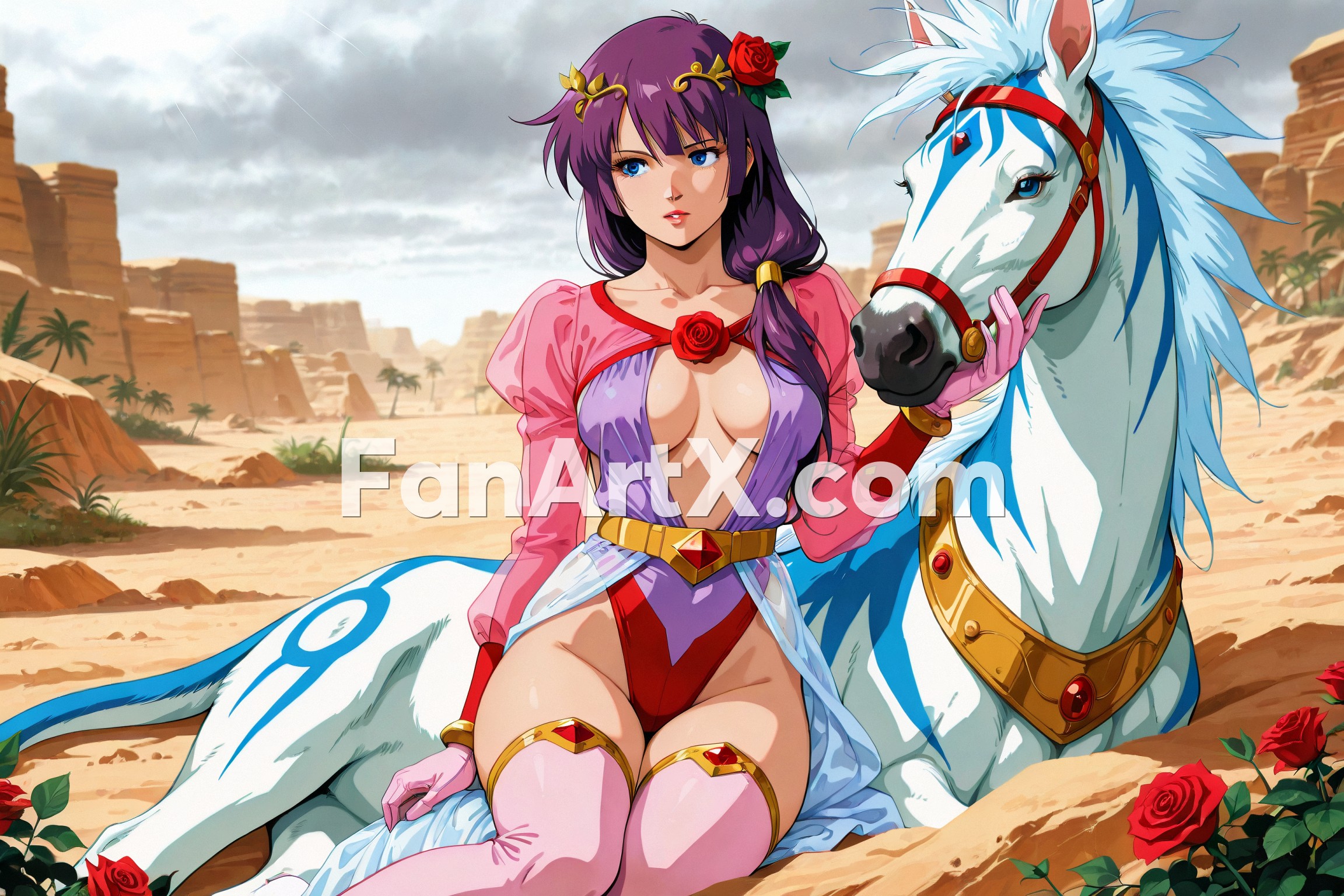 Senjougahara Hitagi Fanart Monogatari Charaters 1857141