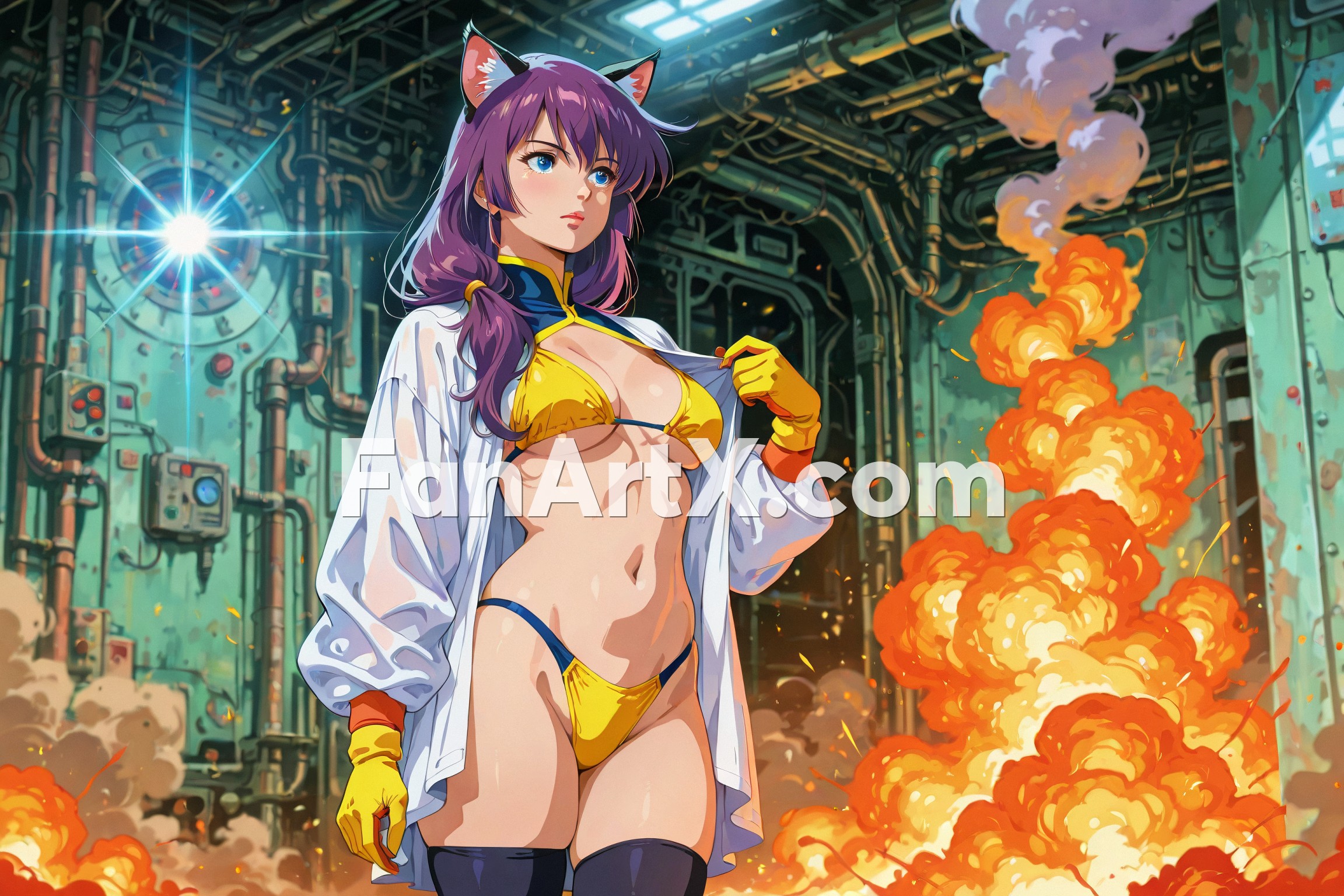 Senjougahara Hitagi Fanart Monogatari Charaters 1999394