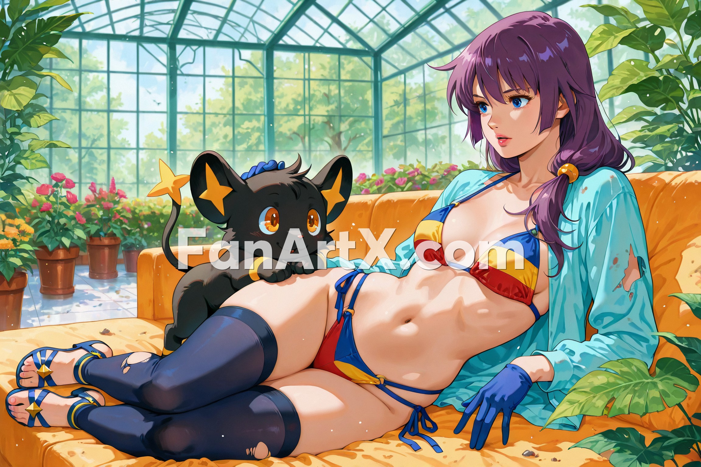 Senjougahara Hitagi Fanart Monogatari Charaters 2045769