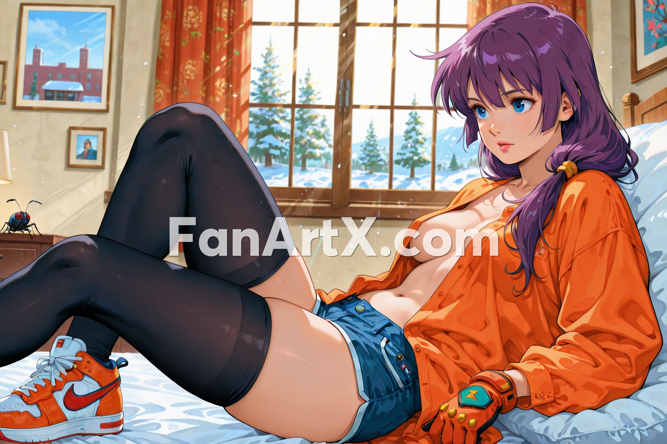 Senjougahara Hitagi Fanart Monogatari Charaters 2331368