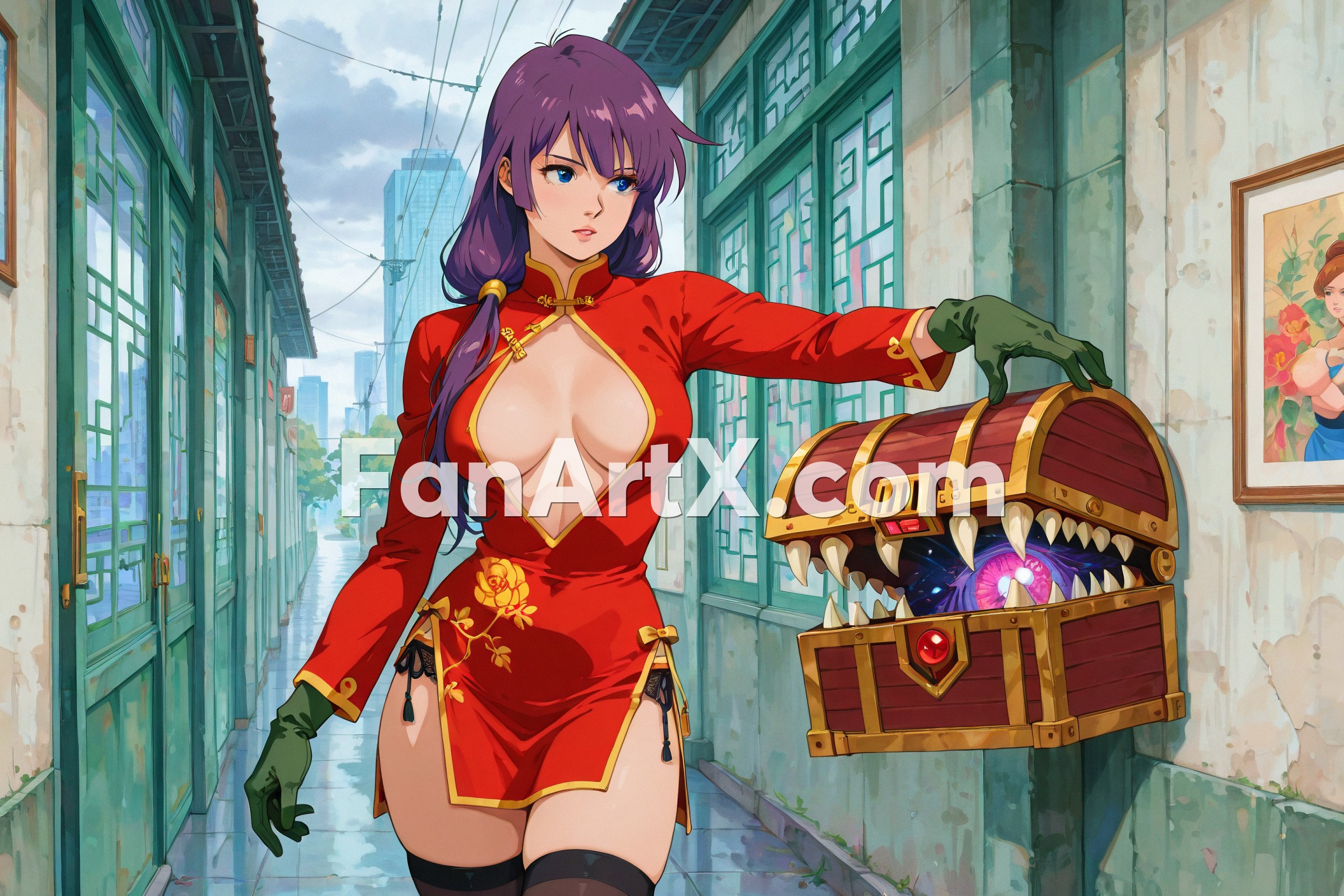 Senjougahara Hitagi Fanart Monogatari Charaters 2372426
