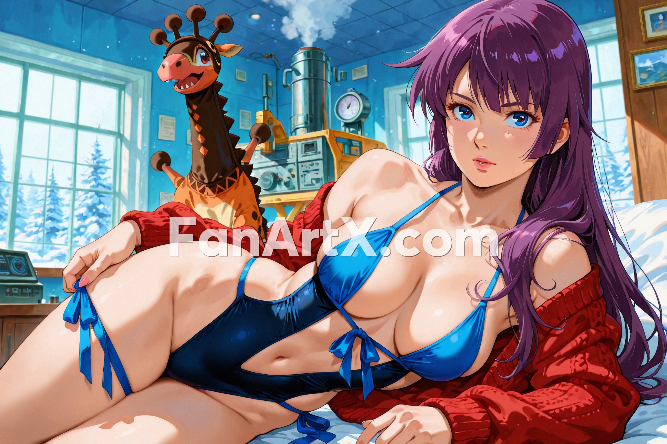 Senjougahara Hitagi Fanart Monogatari Charaters 2385369