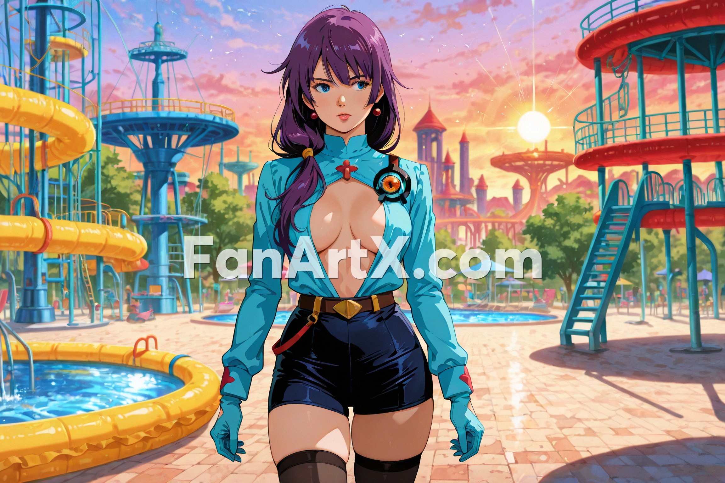 Senjougahara Hitagi Fanart Monogatari Charaters 2446654
