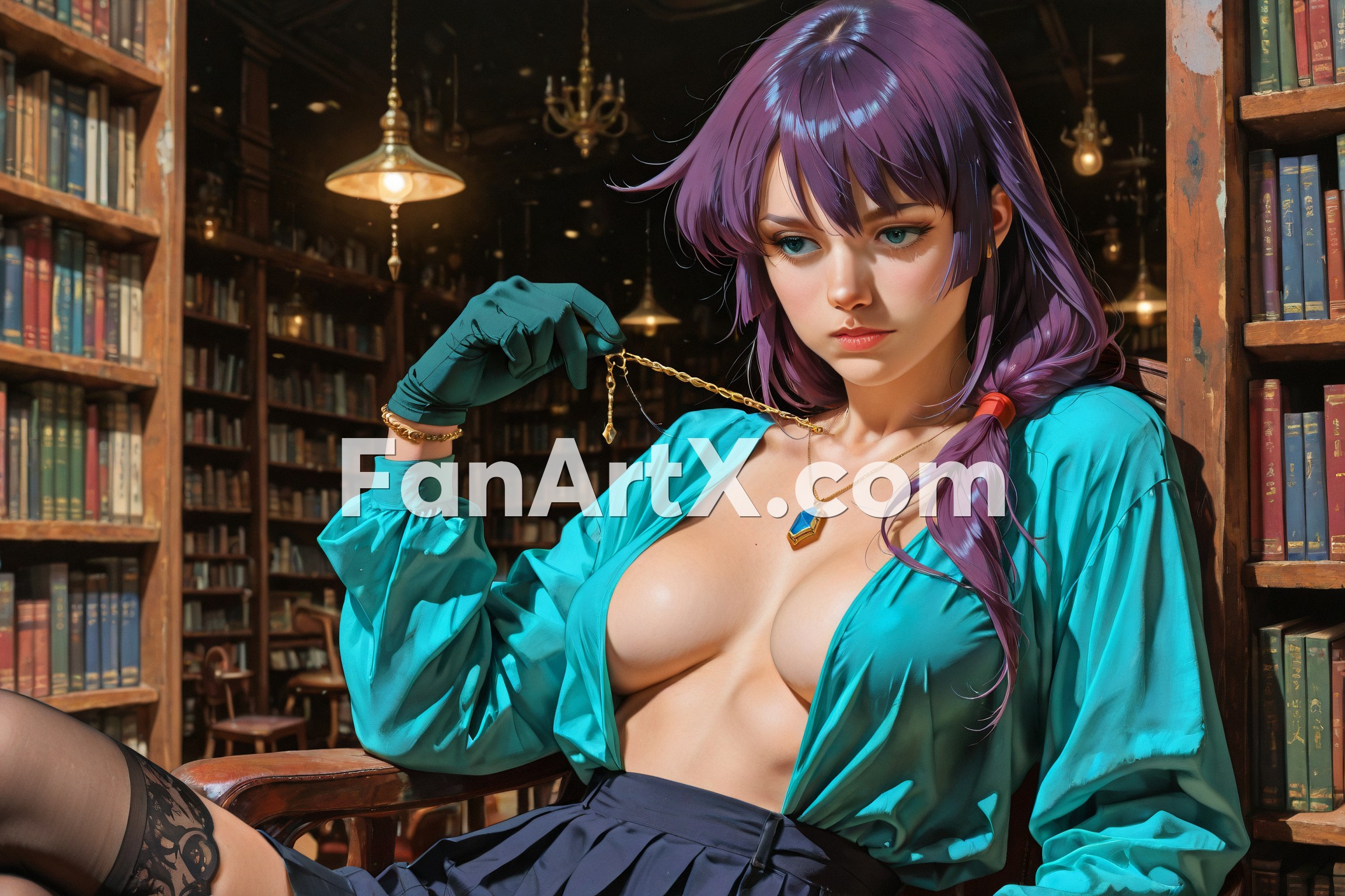 Senjougahara Hitagi Fanart Monogatari Charaters 2490562