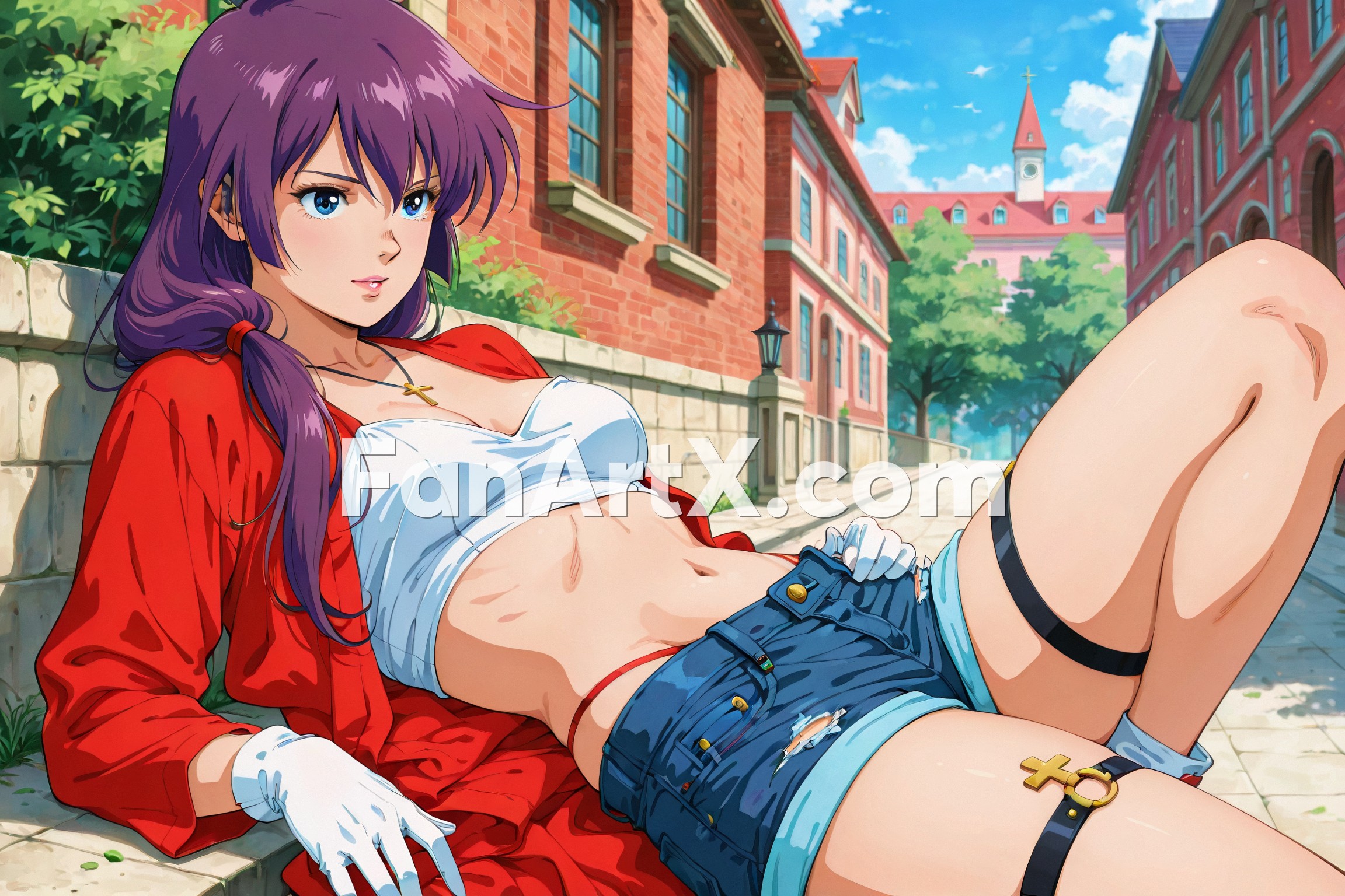Senjougahara Hitagi Fanart Monogatari Charaters 2518369